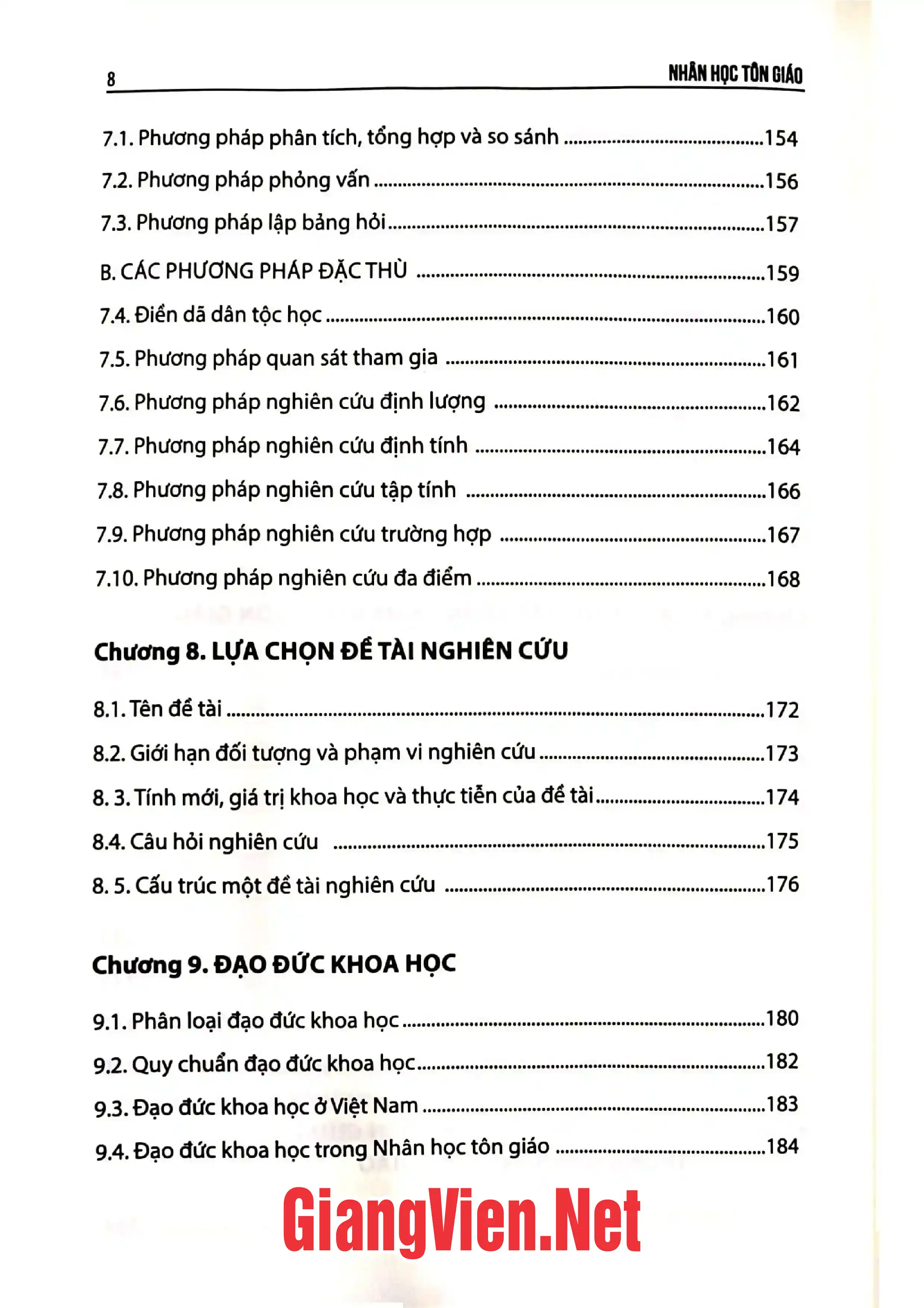 Ảnh minh họa nội dung cuốn sách: Nhân học tôn giáo