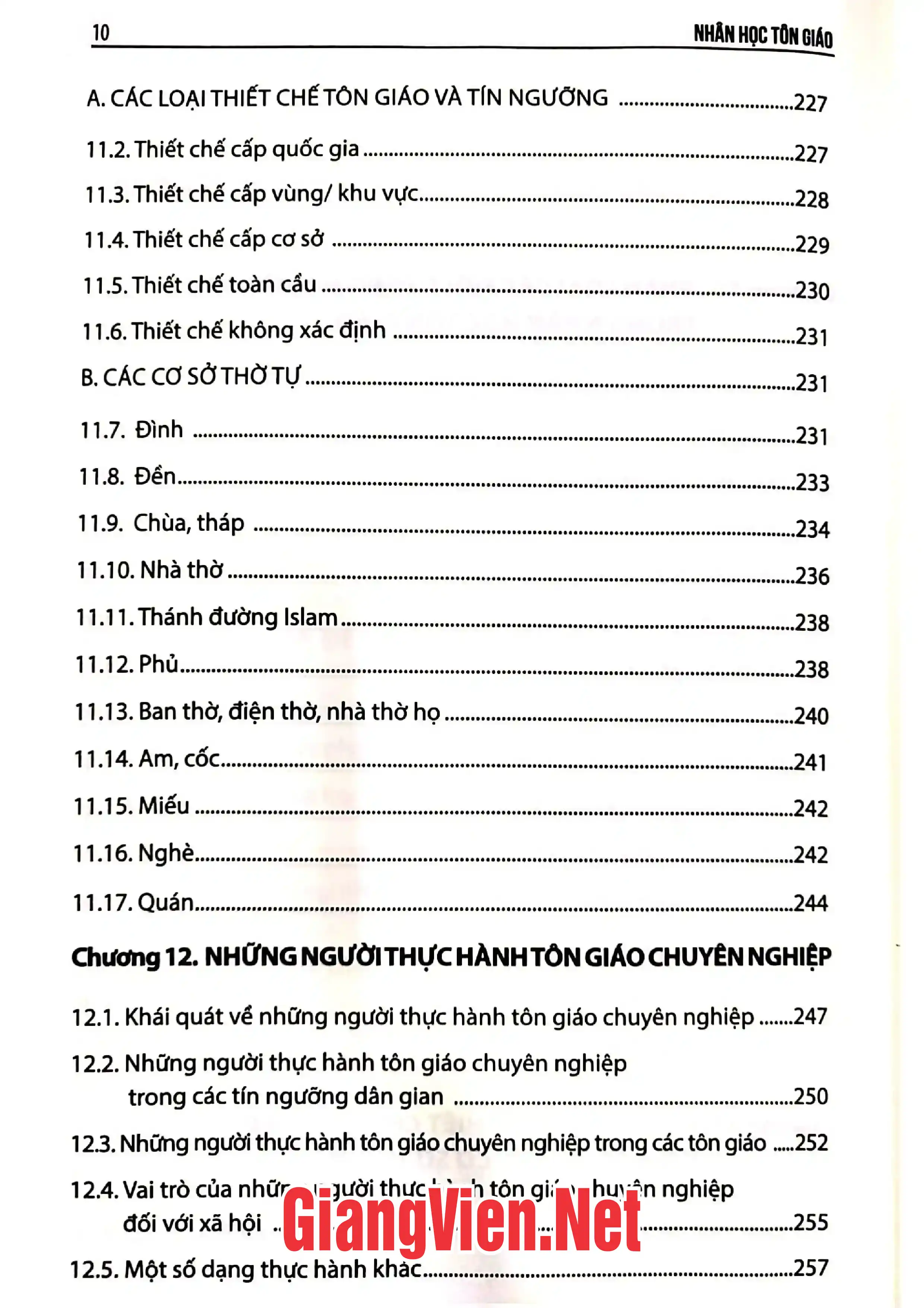 Ảnh minh họa nội dung cuốn sách: Nhân học tôn giáo