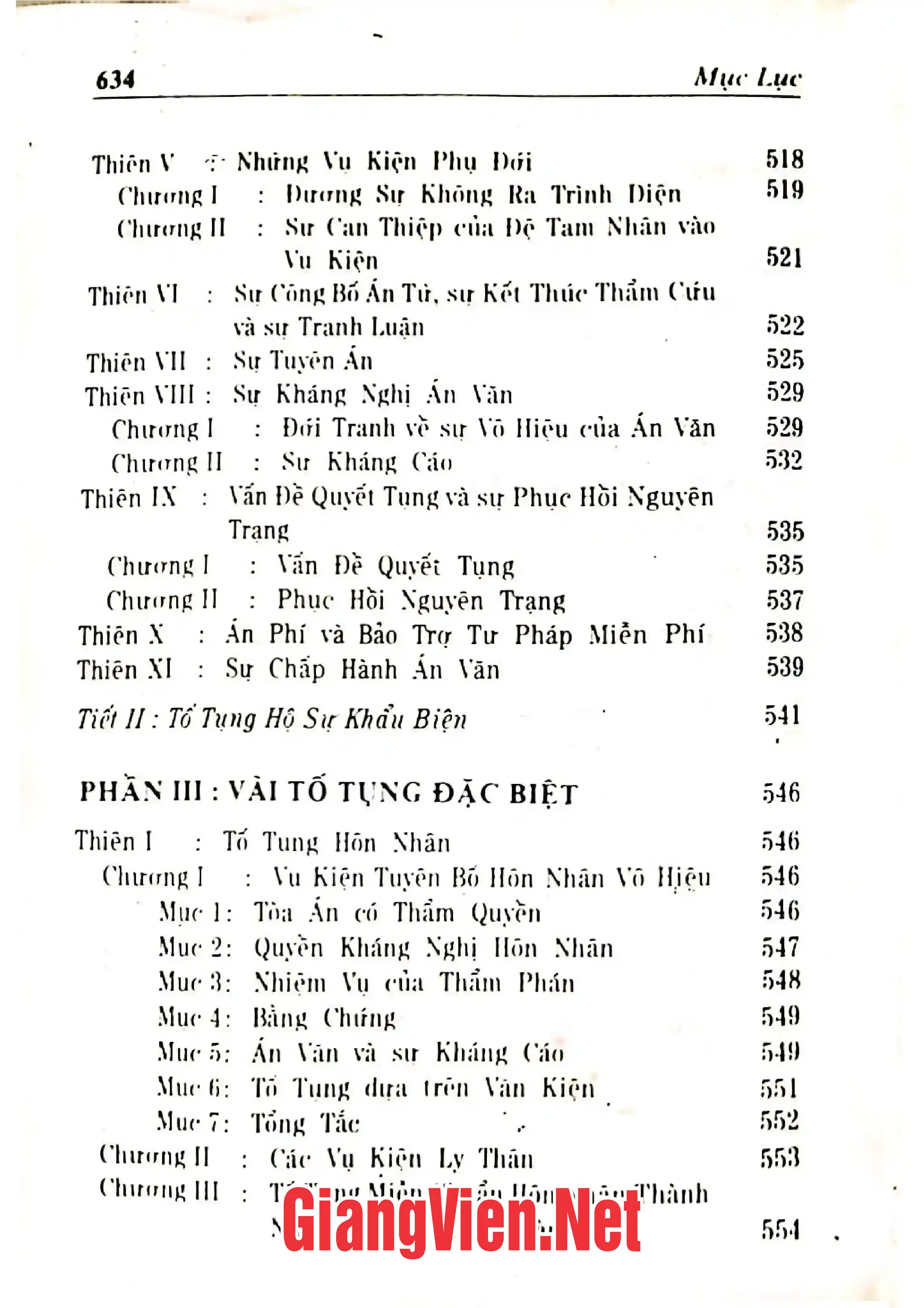 Nội dung mục lục và hình ảnh sách Bộ Giáo luật - Trang 11