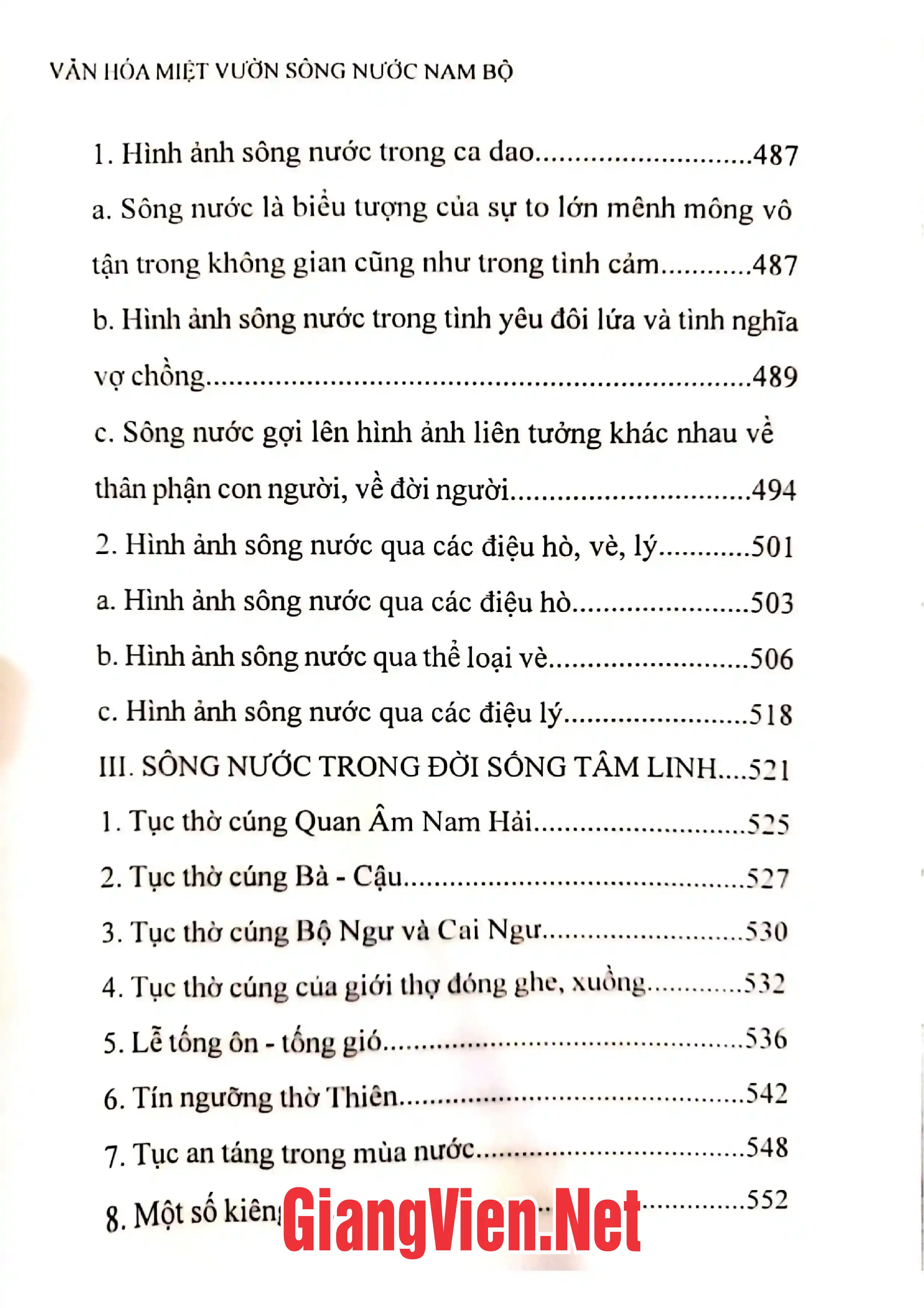 Ảnh minh họa nội dung cuốn sách: Văn hóa miệt vườn sông nước Nam Bộ