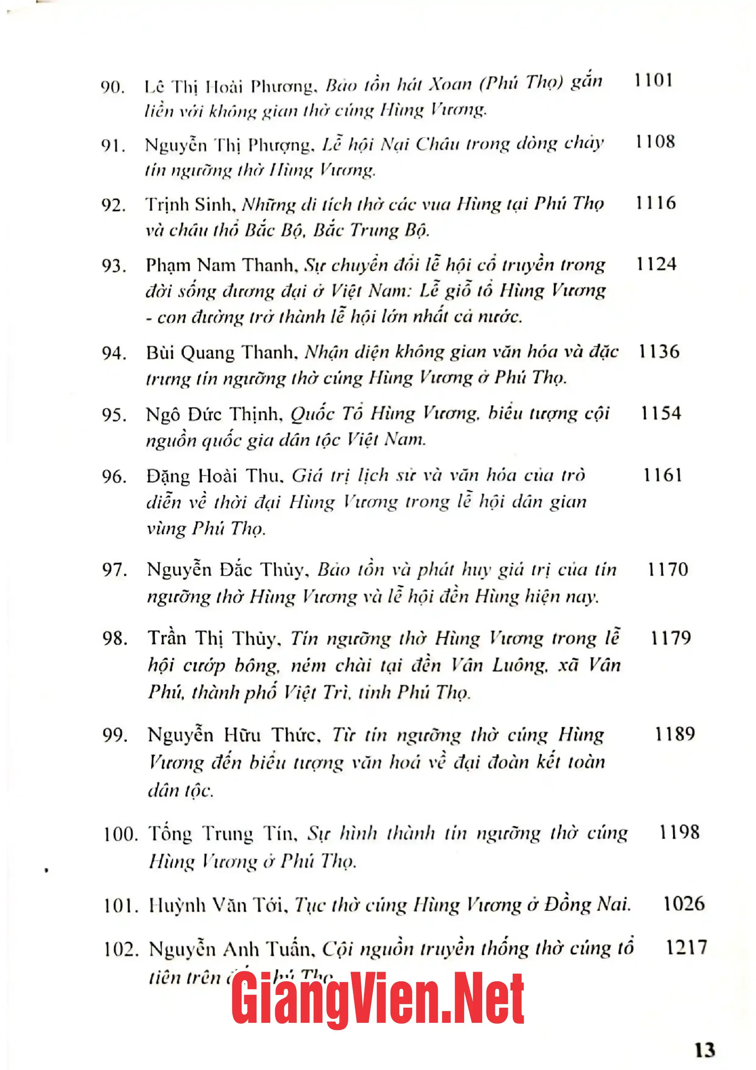 Nội dung mục lục và hình ảnh sách Tín ngưỡng thờ cúng tổ tiên trong xã hội đương đại Nghiên cứu trường hợp tín ngưỡng thờ cúng Hùng Vương ở Việt Nam - Trang 8