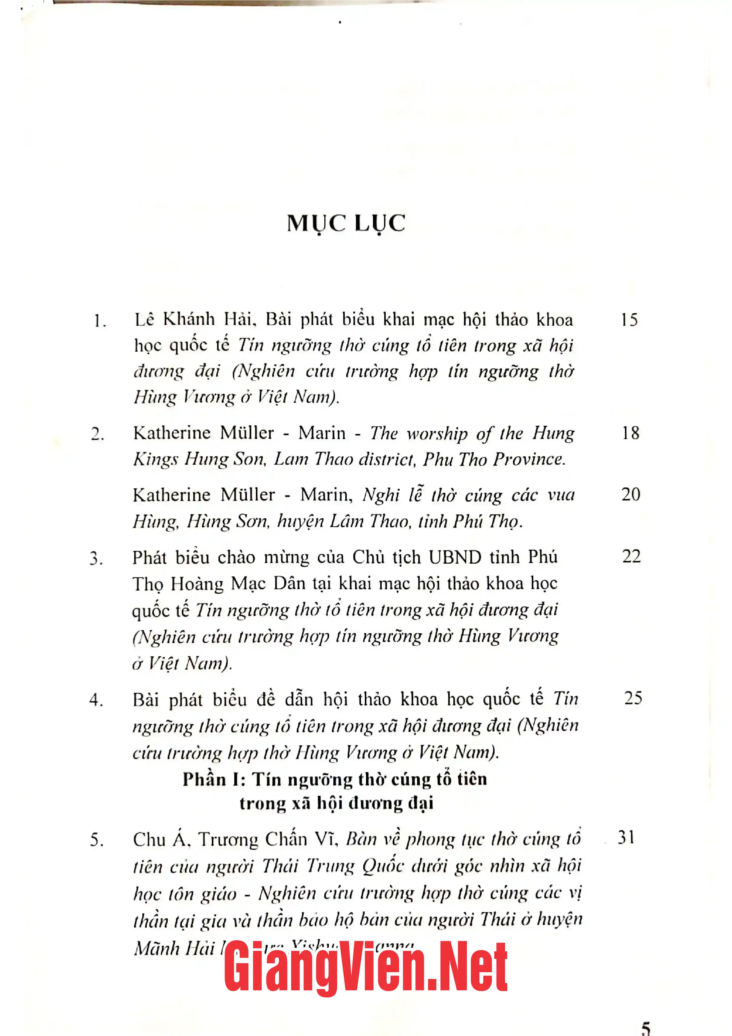 Trang bìa chính thức sách Tín ngưỡng thờ cúng tổ tiên trong xã hội đương đại Nghiên cứu trường hợp tín ngưỡng thờ cúng Hùng Vương ở Việt Nam