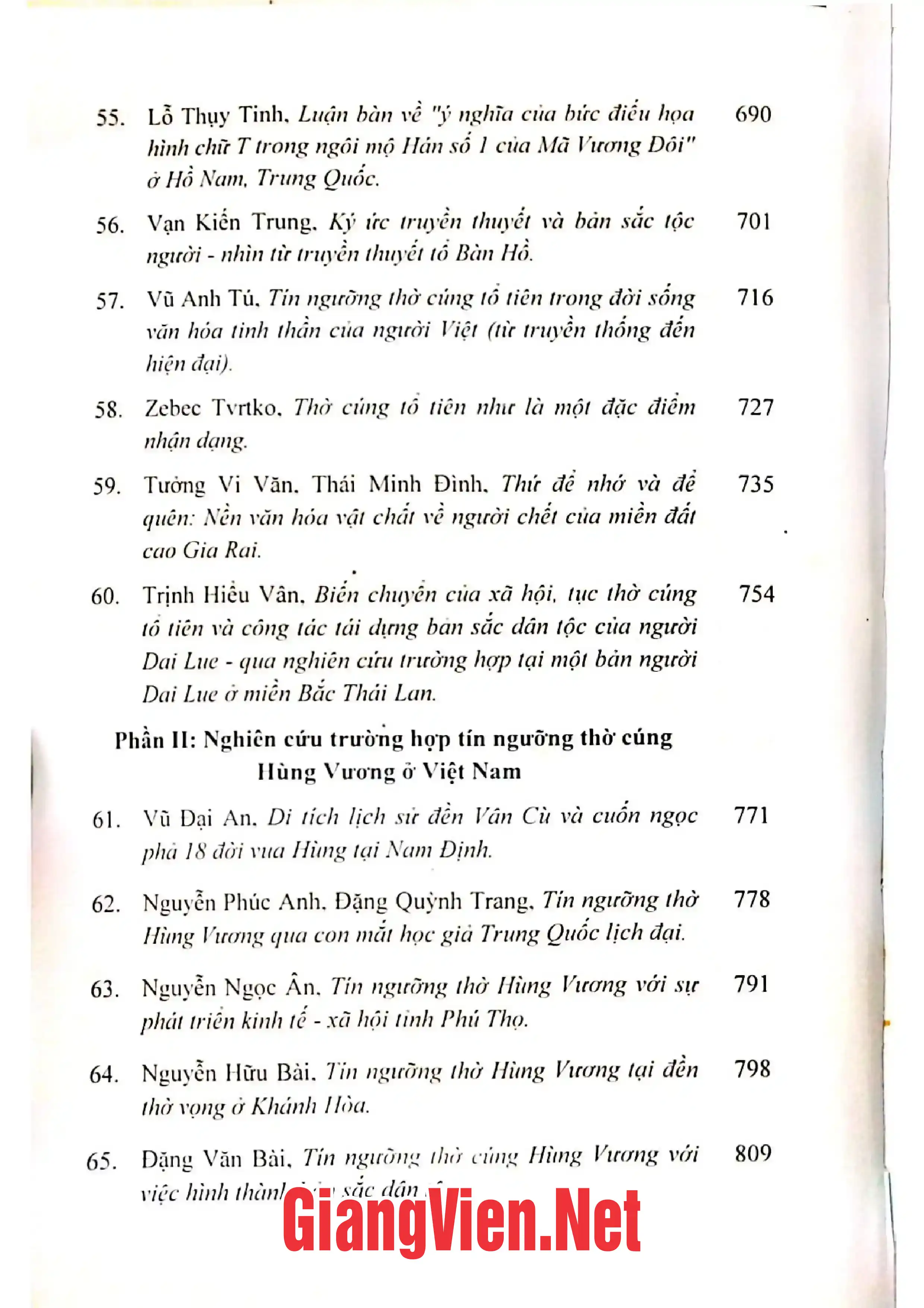 Nội dung mục lục và hình ảnh sách Tín ngưỡng thờ cúng tổ tiên trong xã hội đương đại Nghiên cứu trường hợp tín ngưỡng thờ cúng Hùng Vương ở Việt Nam - Trang 5