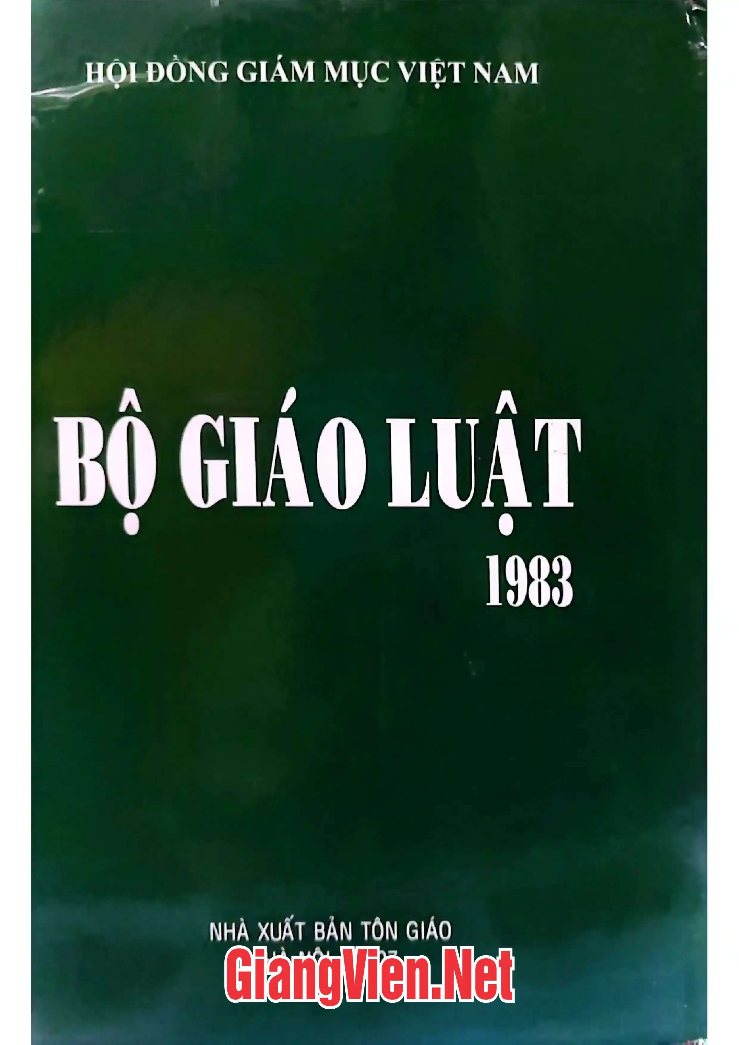 Ảnh bìa của Bộ Giáo luật 1983