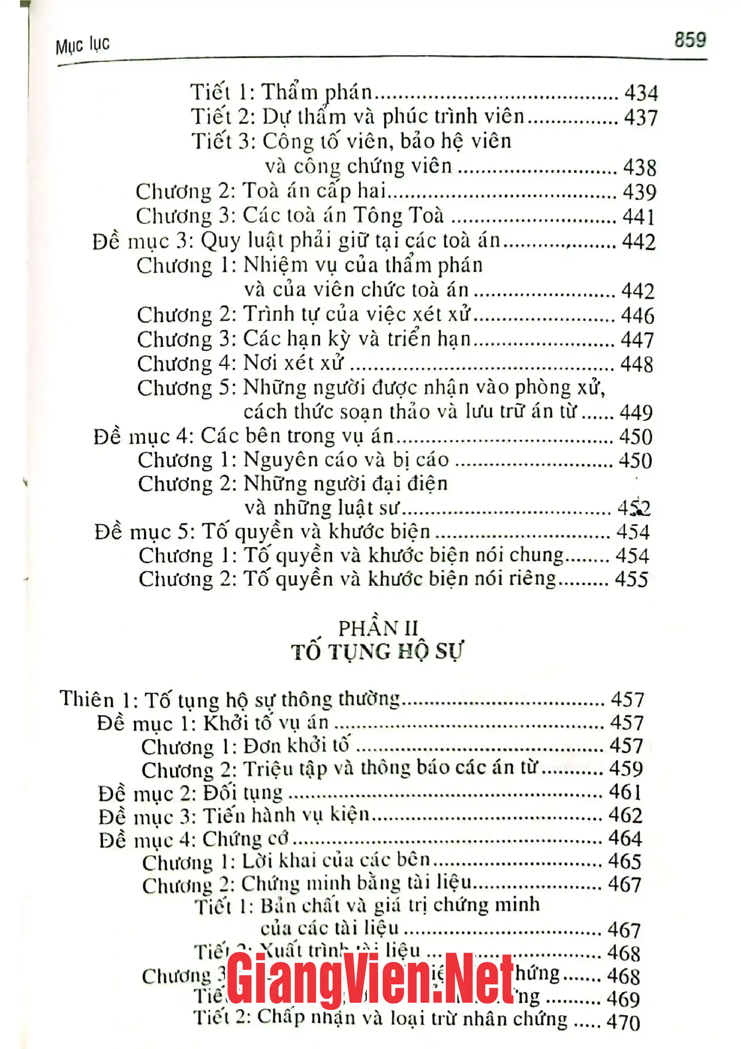 Nội dung mục lục và hình ảnh sách Bộ Giáo luật 1983 - Trang 8