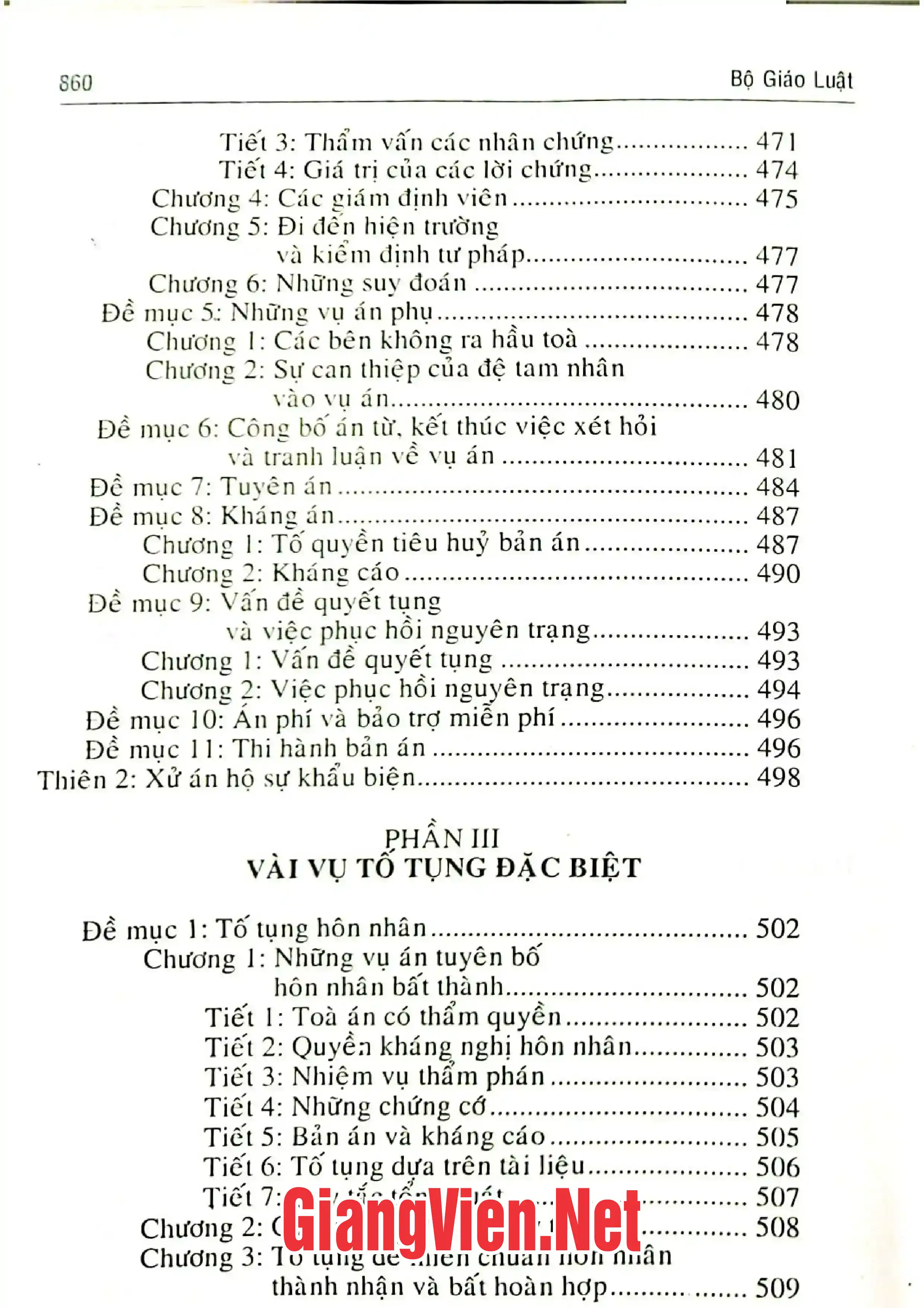Nội dung mục lục và hình ảnh sách Bộ Giáo luật 1983 - Trang 9