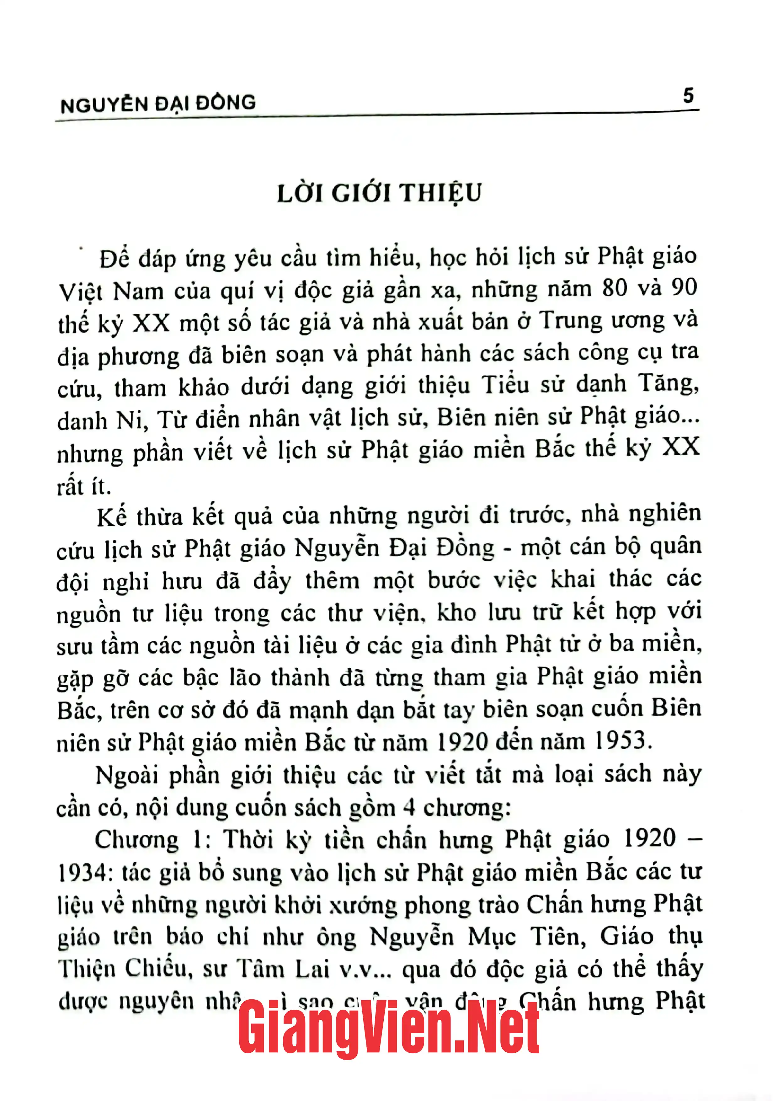 Ảnh minh họa nội dung cuốn sách: Biên niên sử phật giáo miền Bắc 1920 - 1953