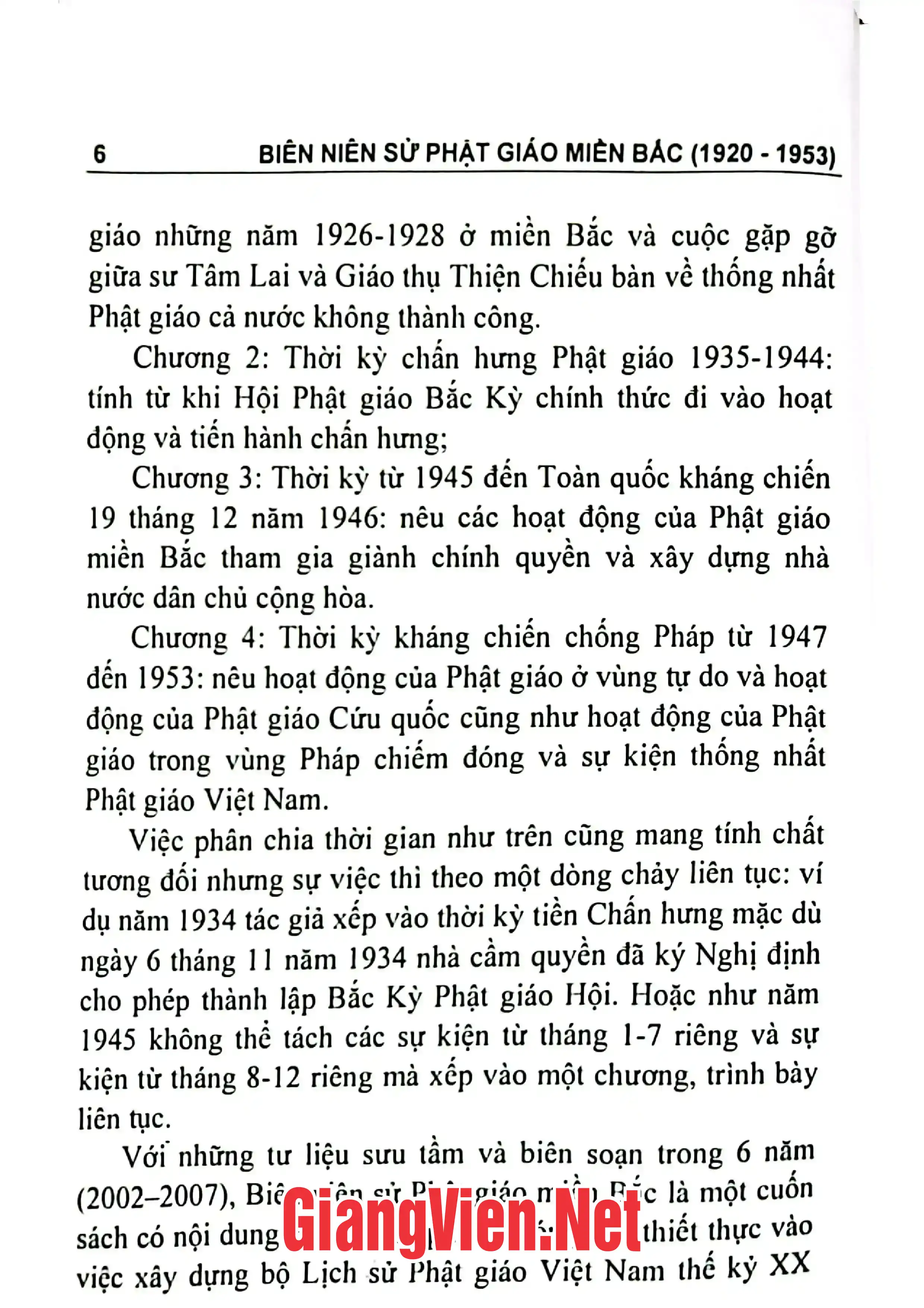 Ảnh minh họa nội dung cuốn sách: Biên niên sử phật giáo miền Bắc 1920 - 1953