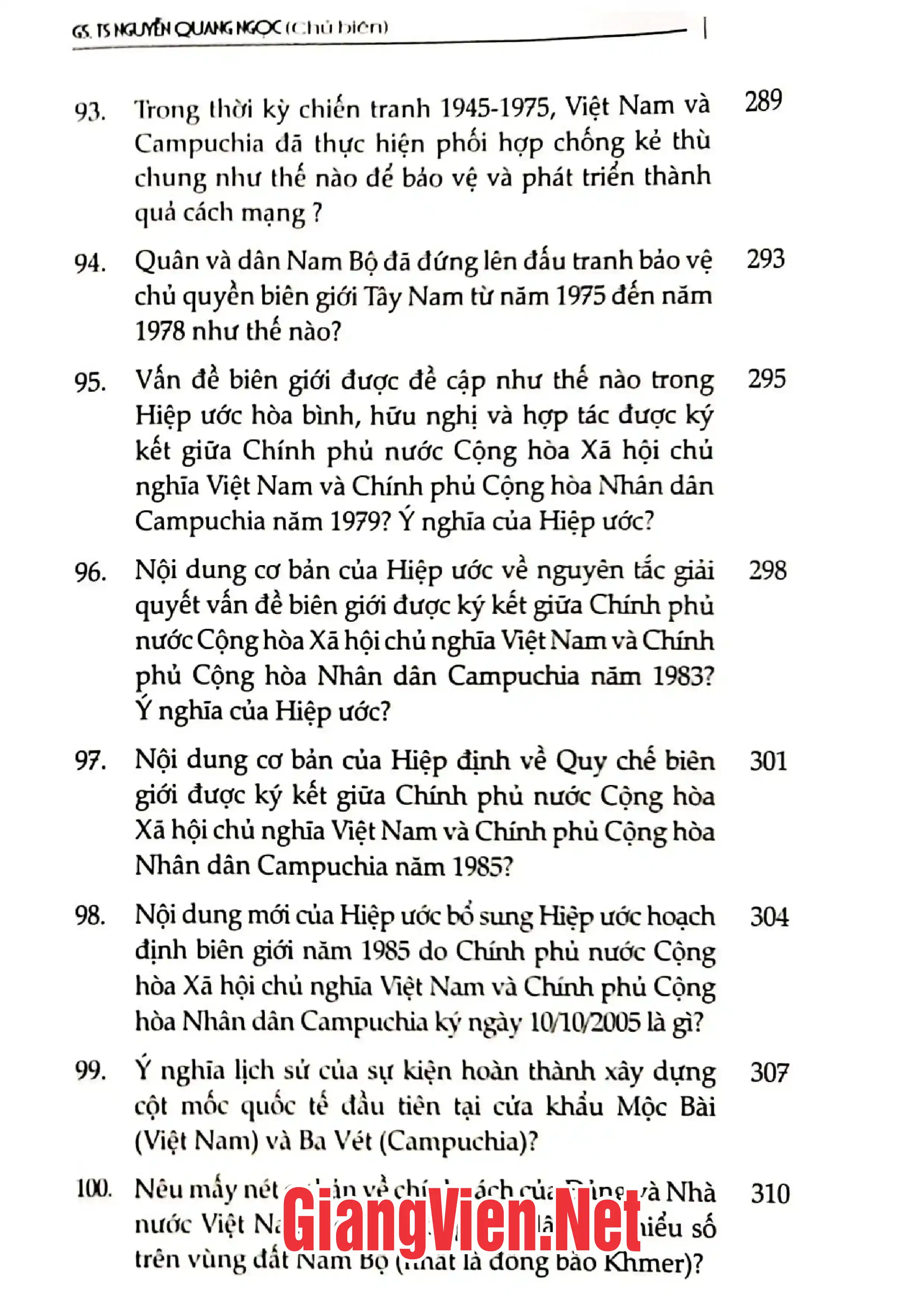 Nội dung mục lục và hình ảnh sách Hỏi đáp và lịch sử vùng đất Nam Bộ Việt Nam - Trang 10