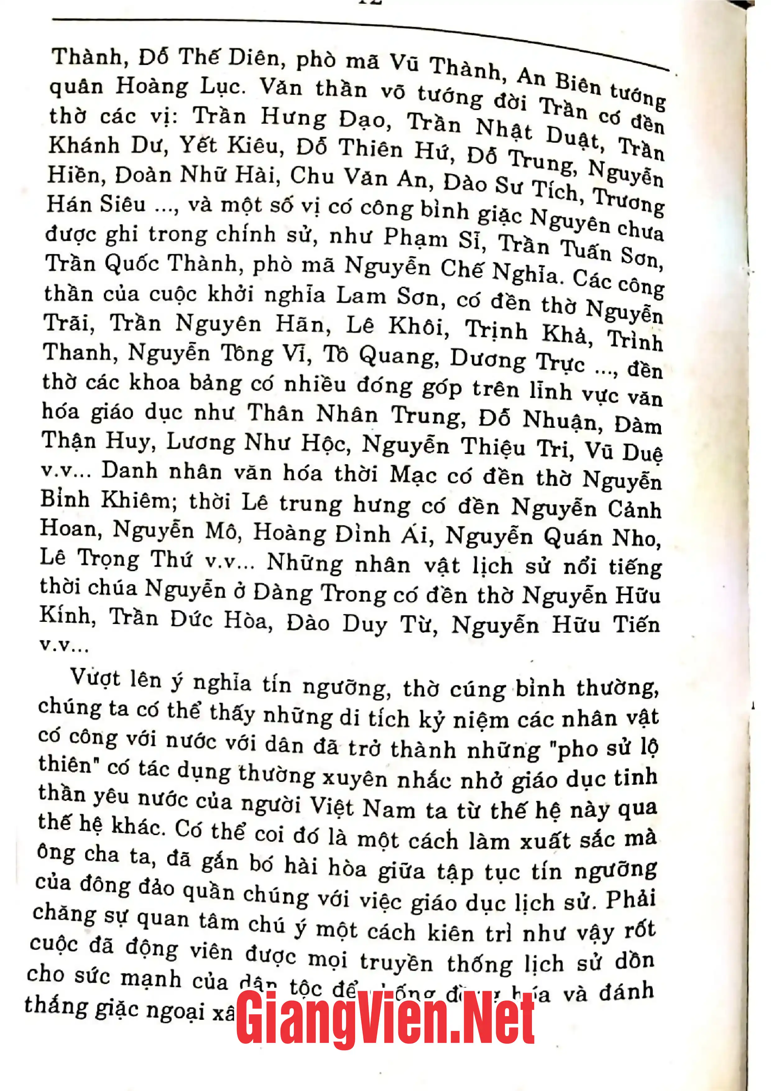 Ảnh minh họa nội dung cuốn sách: Di tích lịch sử văn hoá Việt Nam, Bảng tra tư liệu thư tịch Hán nôm