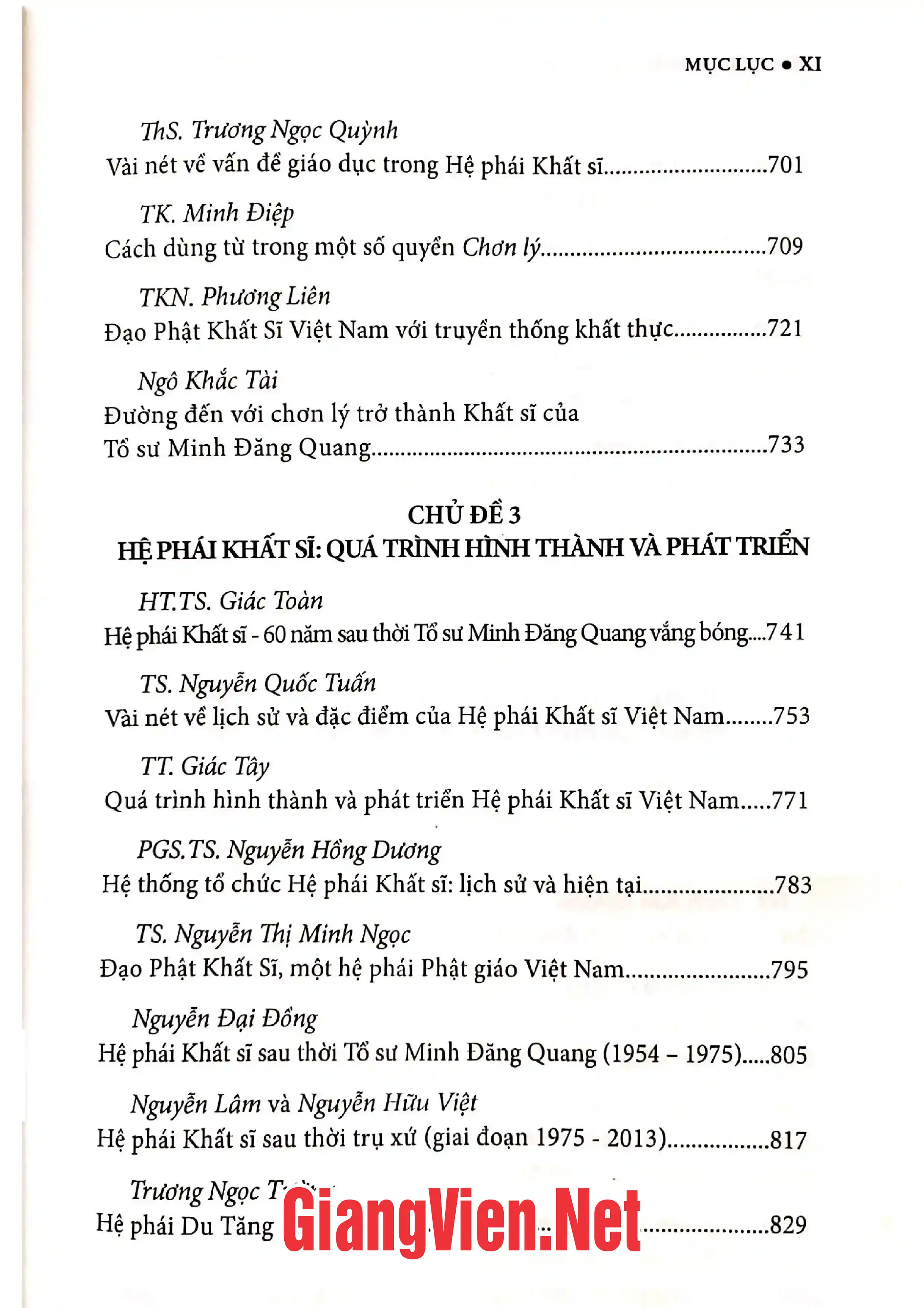 Nội dung mục lục và hình ảnh sách Bước đầu tìm hiểu đạo Cao Đài - Trang 6
