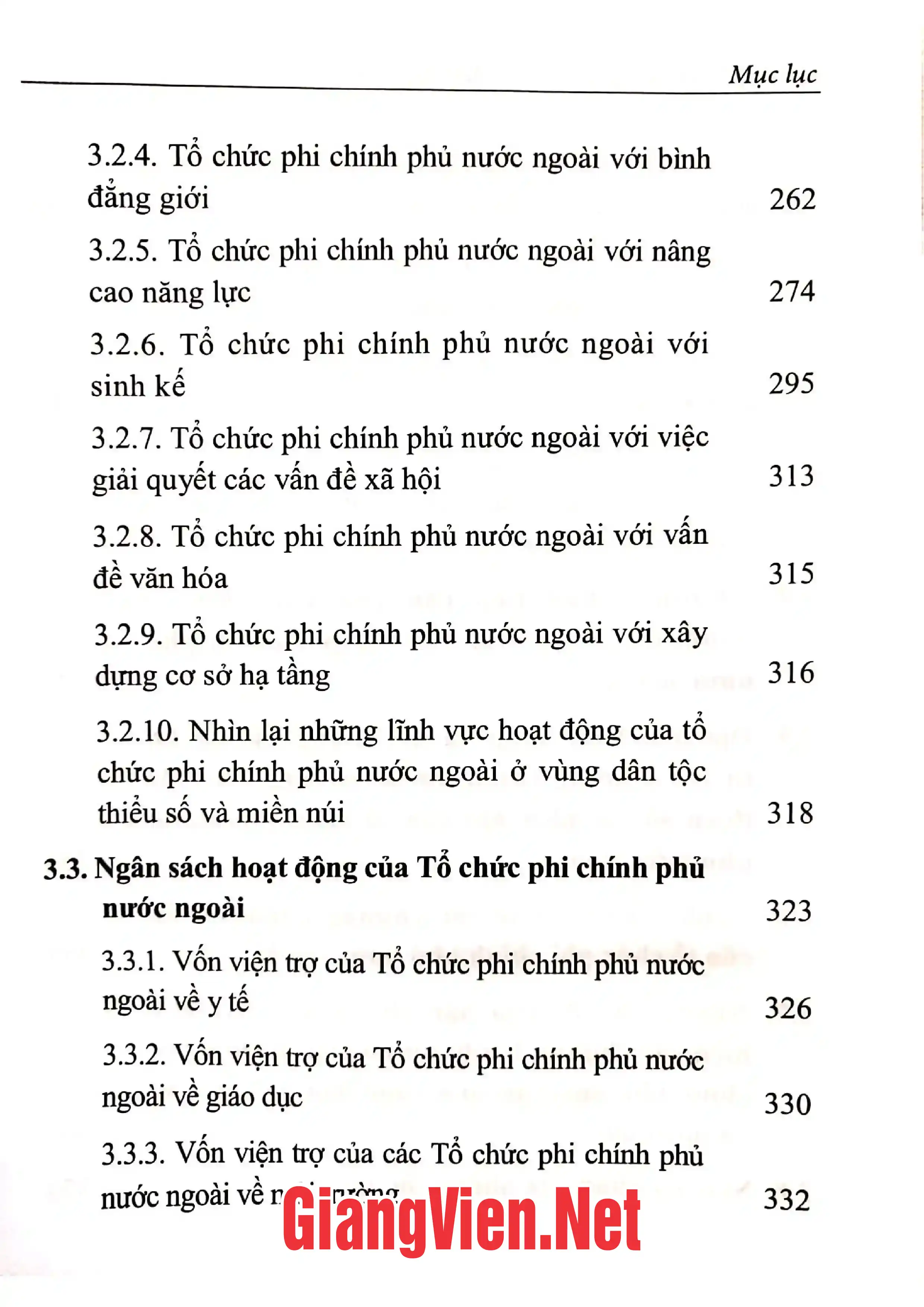 Nội dung trang phụ bản giới thiệu sách Các tổ chức với phát triển ở vùng dân tộc thiểu số và miền núi Việt Nam 1990 - 2020