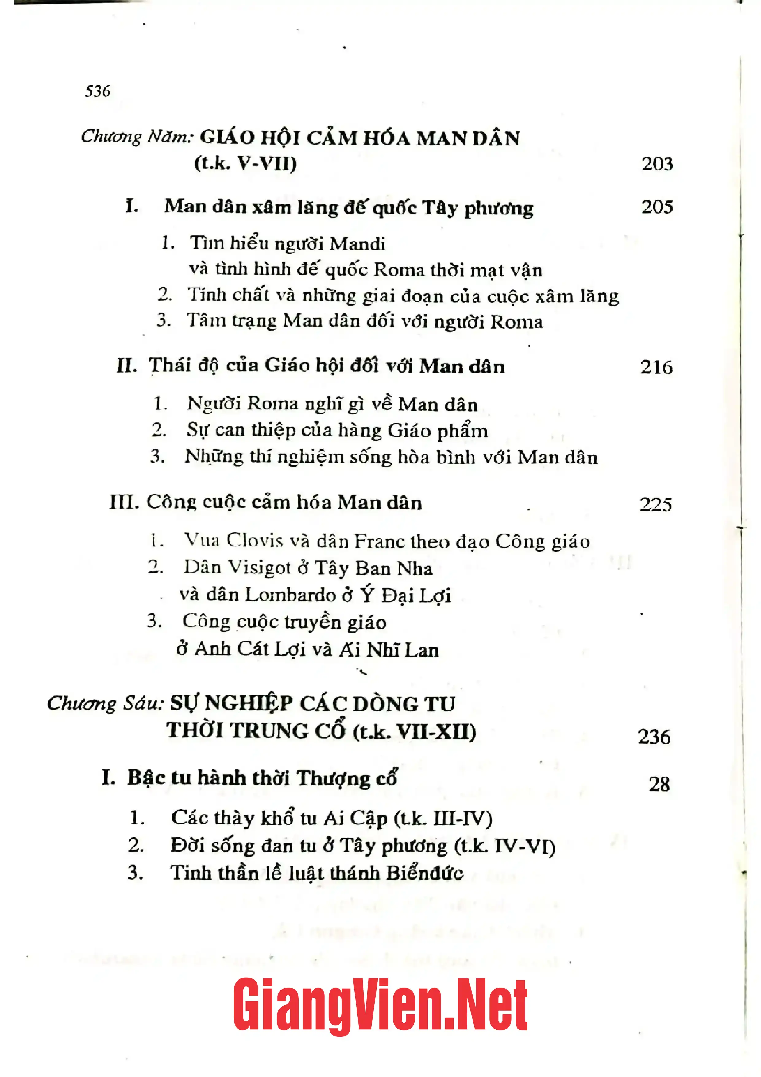 Nội dung trang phụ bản giới thiệu sách Lịch sử Giáo hội Công giáo, Trọn bộ
