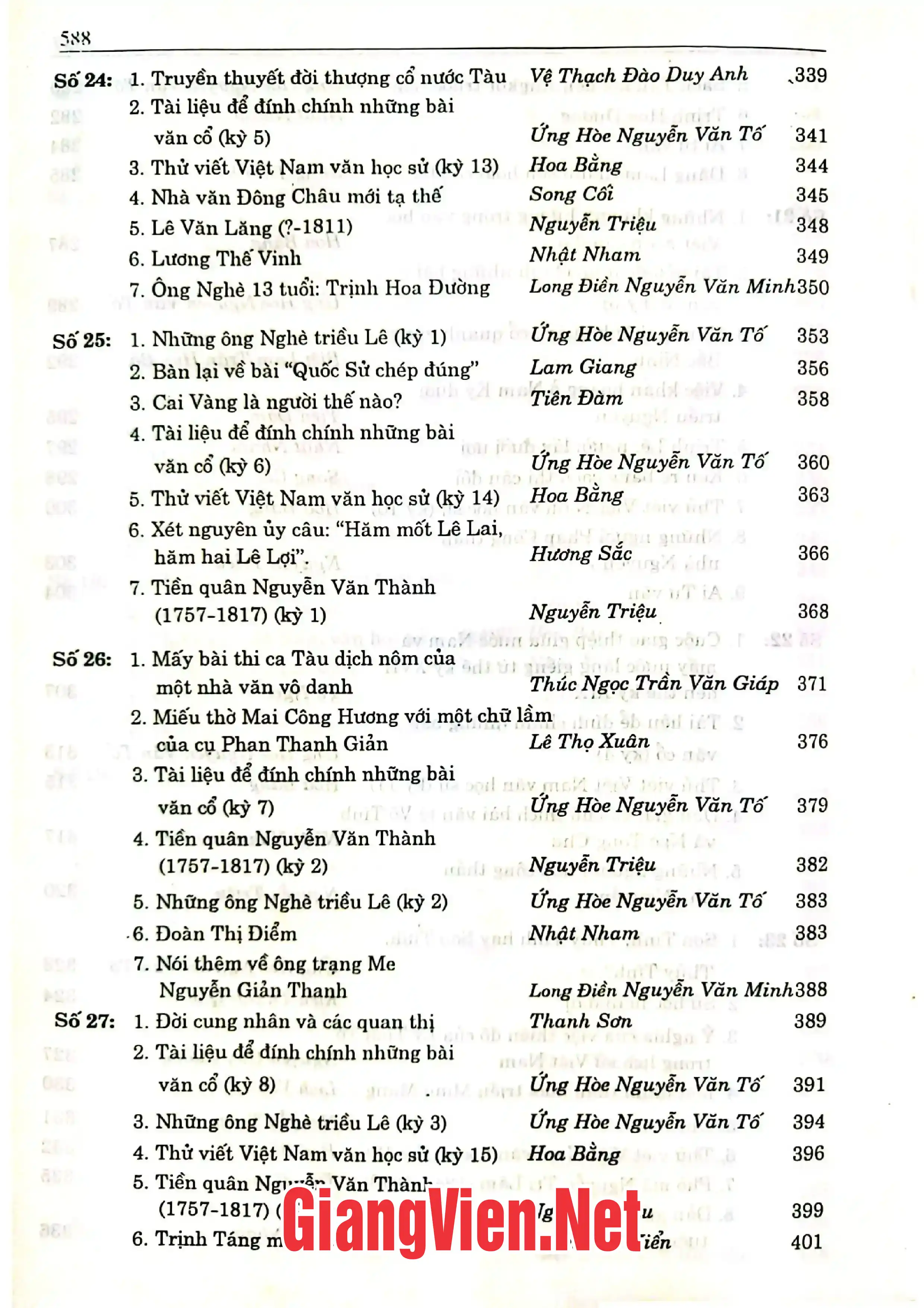 Nội dung mục lục và hình ảnh sách Tạp chí Tri tân 1941 - 1946 Các bài viết về lịch sử và văn hoá Việt Nam - Trang 5