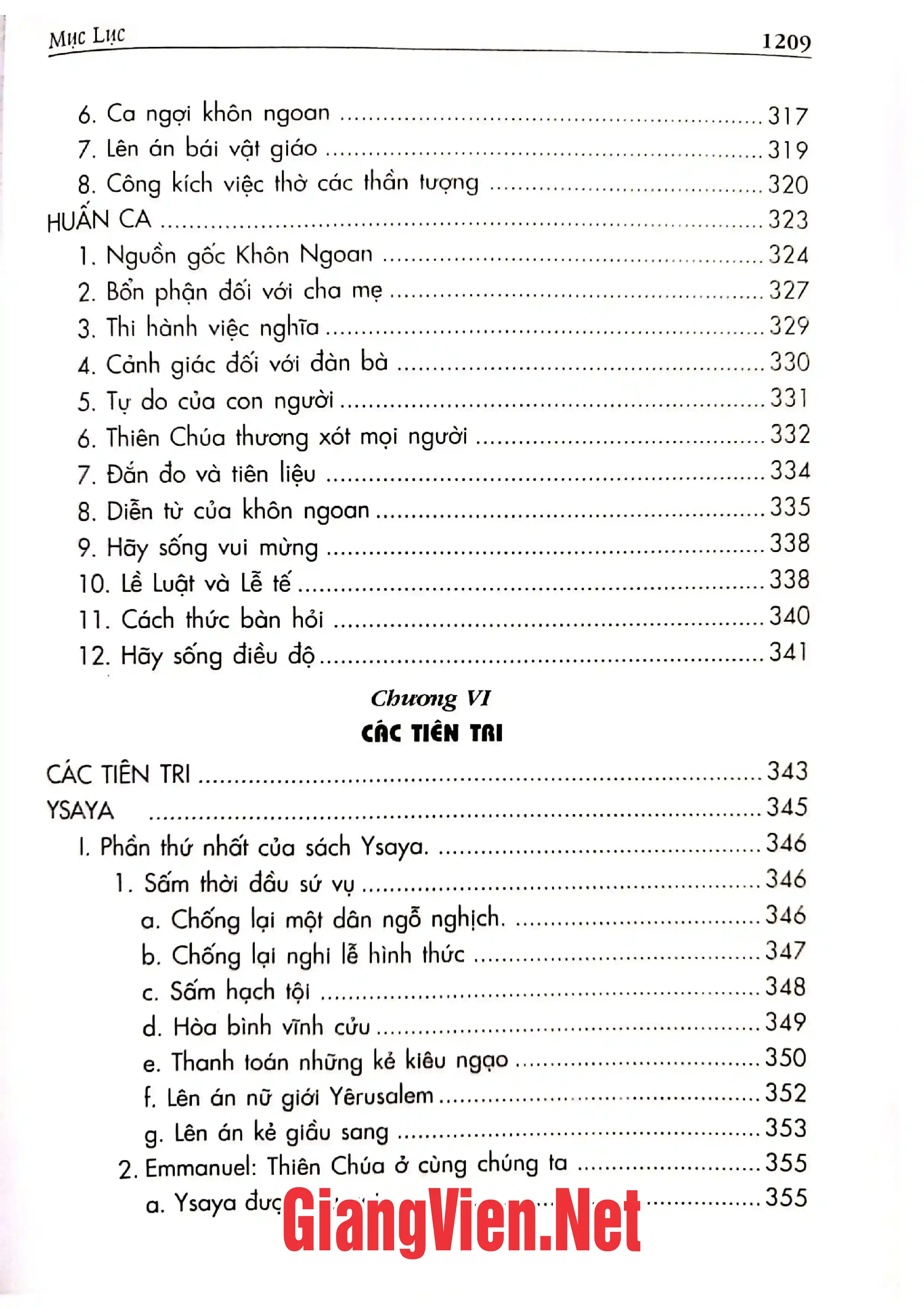 Nội dung mục lục và hình ảnh sách Công giáo và Đức Ki tô - Trang 6