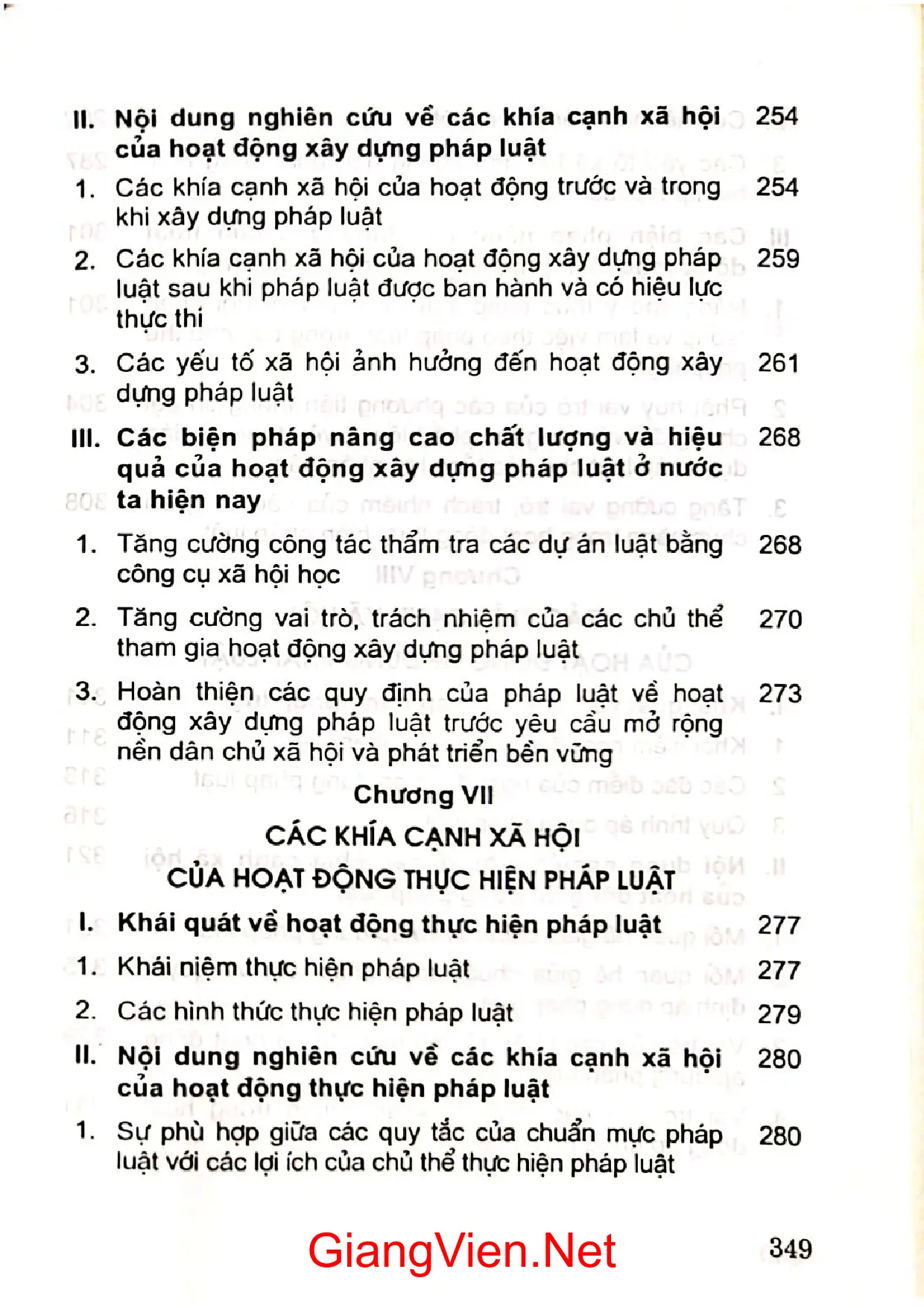 Nội dung mục lục và hình ảnh sách Xã hội học pháp luật (Quyển 2) - Trang 5