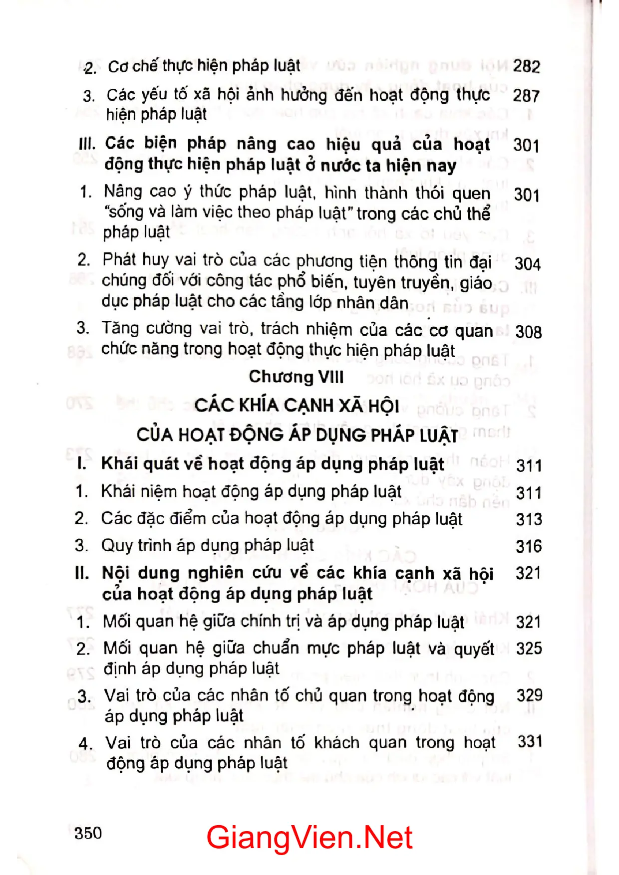 Nội dung mục lục và hình ảnh sách Xã hội học pháp luật (Quyển 2) - Trang 6