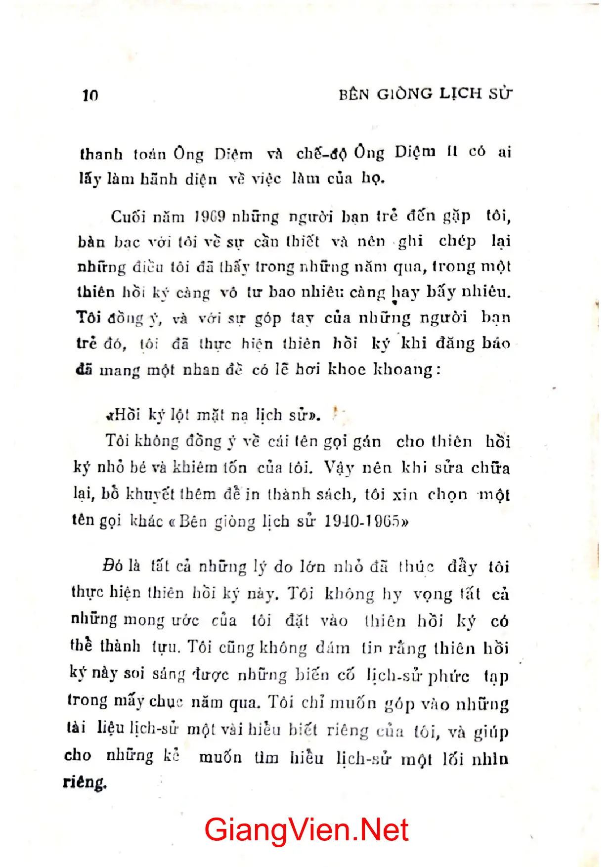 Ảnh minh họa nội dung cuốn sách: Bên dòng lịch sử hồi ký 1940 1965