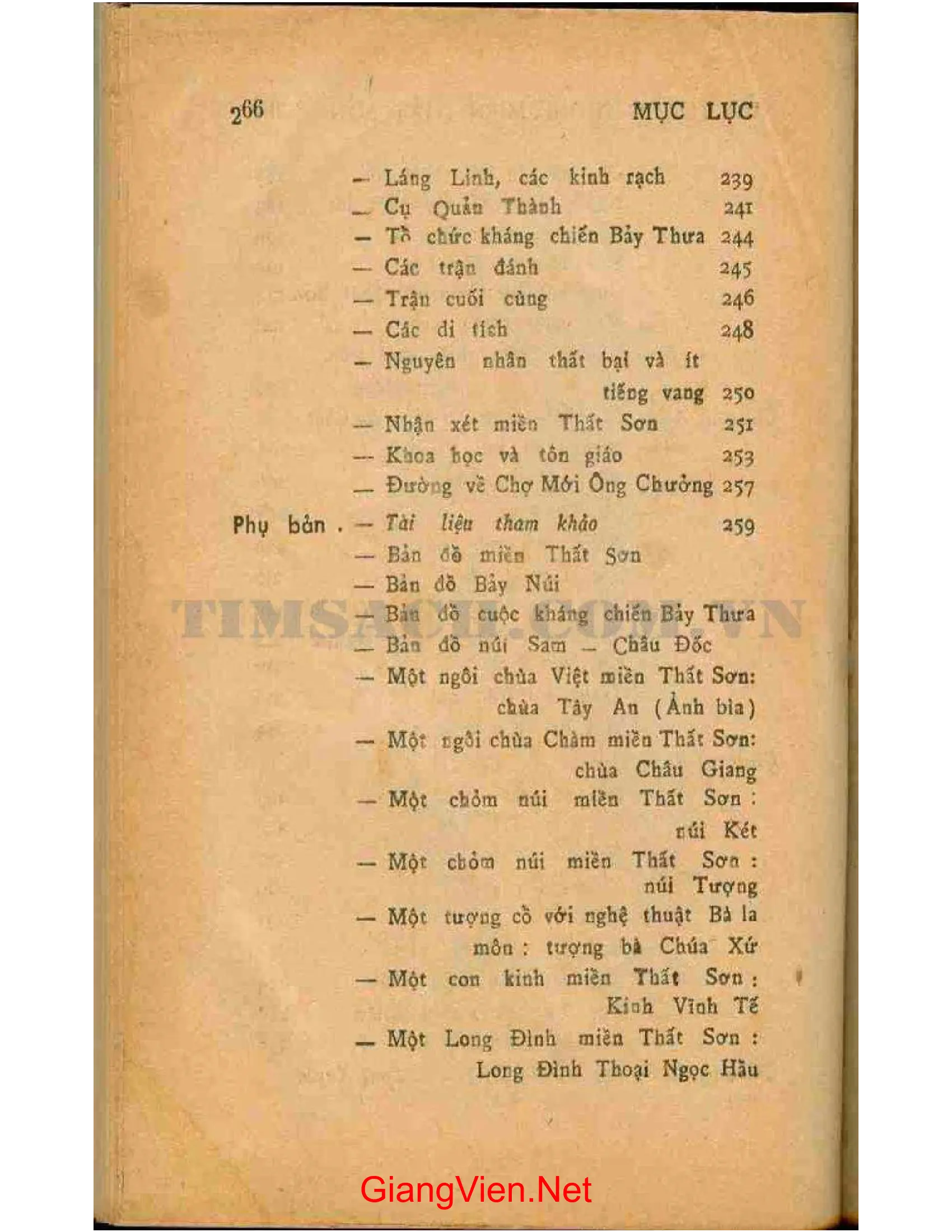 Nội dung mục lục và hình ảnh sách Nửa tháng trong miền thất sơn - Trang 5