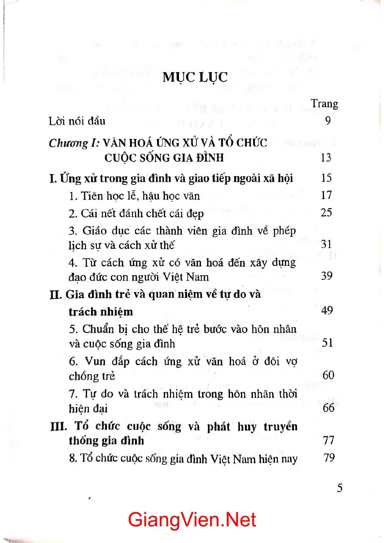 Trang bìa chính thức sách Cuộc sống và biến động của hôn nhân gia đình Việt Nam hiện nay