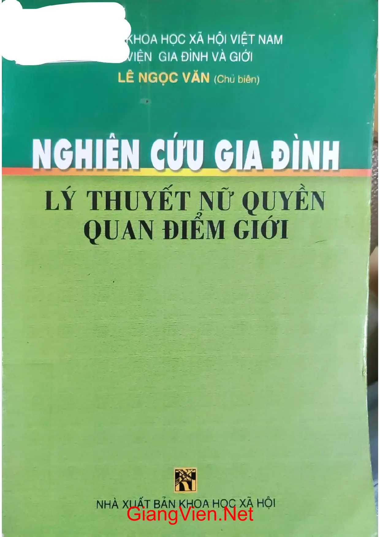 Ảnh bìa của Nghiên cứu gia đình lý thuyết nữ quyền quan điểm giới
