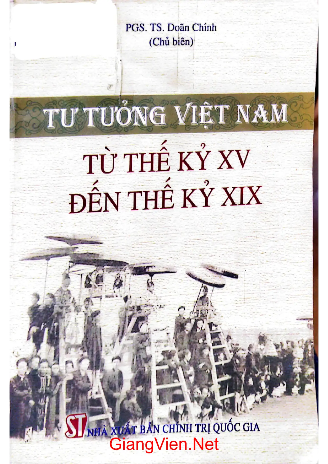 Ảnh bìa của Tư tưởng Việt Nam từ thế kỷ XV đến thế kỷ XIX