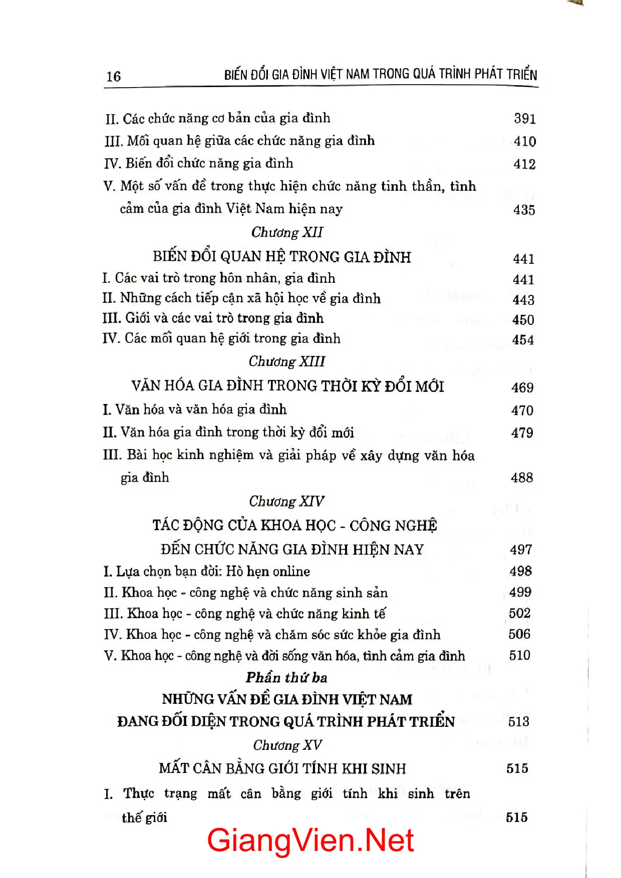 Mục lục chi tiết trang 3 sách Giáo dục giá trị