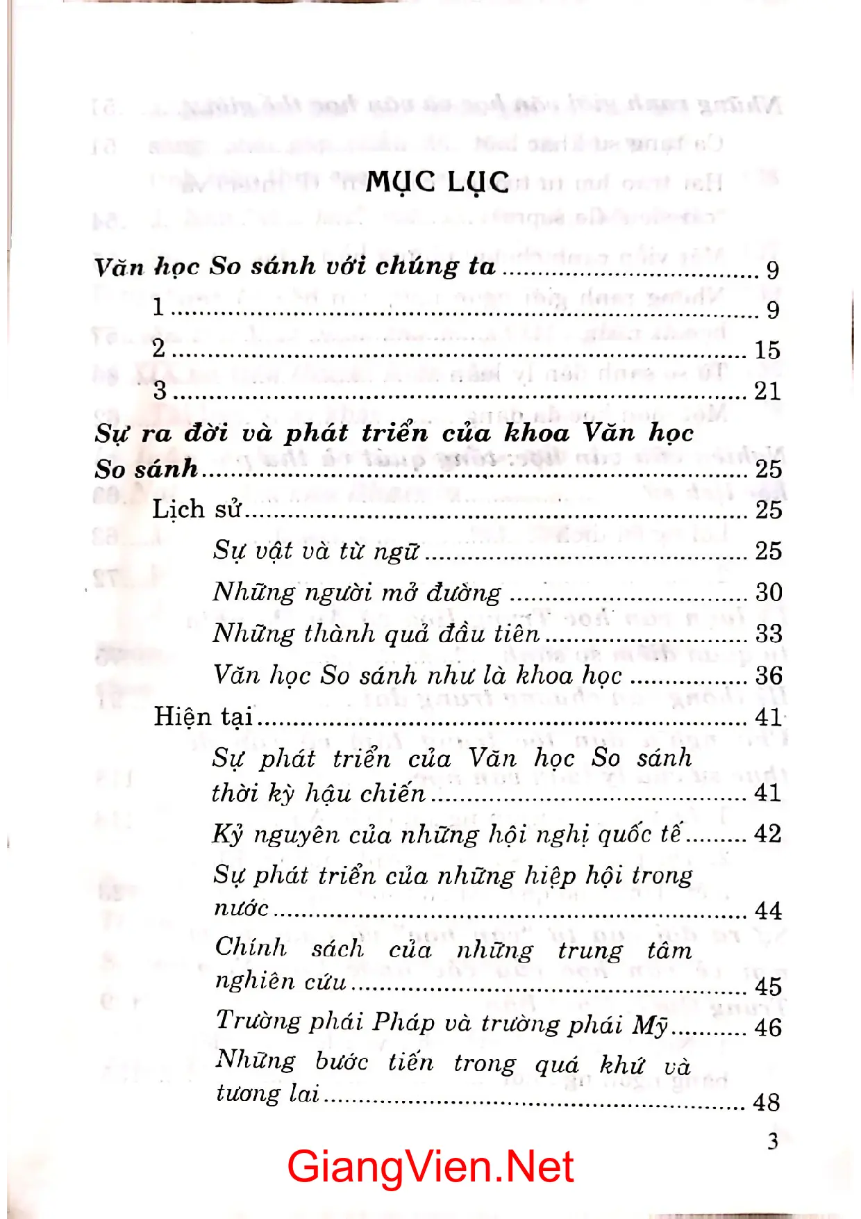 Trang bìa chính thức sách Văn học So sánh Nghiên cứu và Dịch thuật