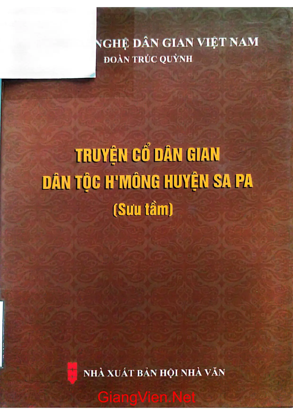 Ảnh bìa của Truyện cổ dân gian dân tộc H Mông huyện Sa Pa
