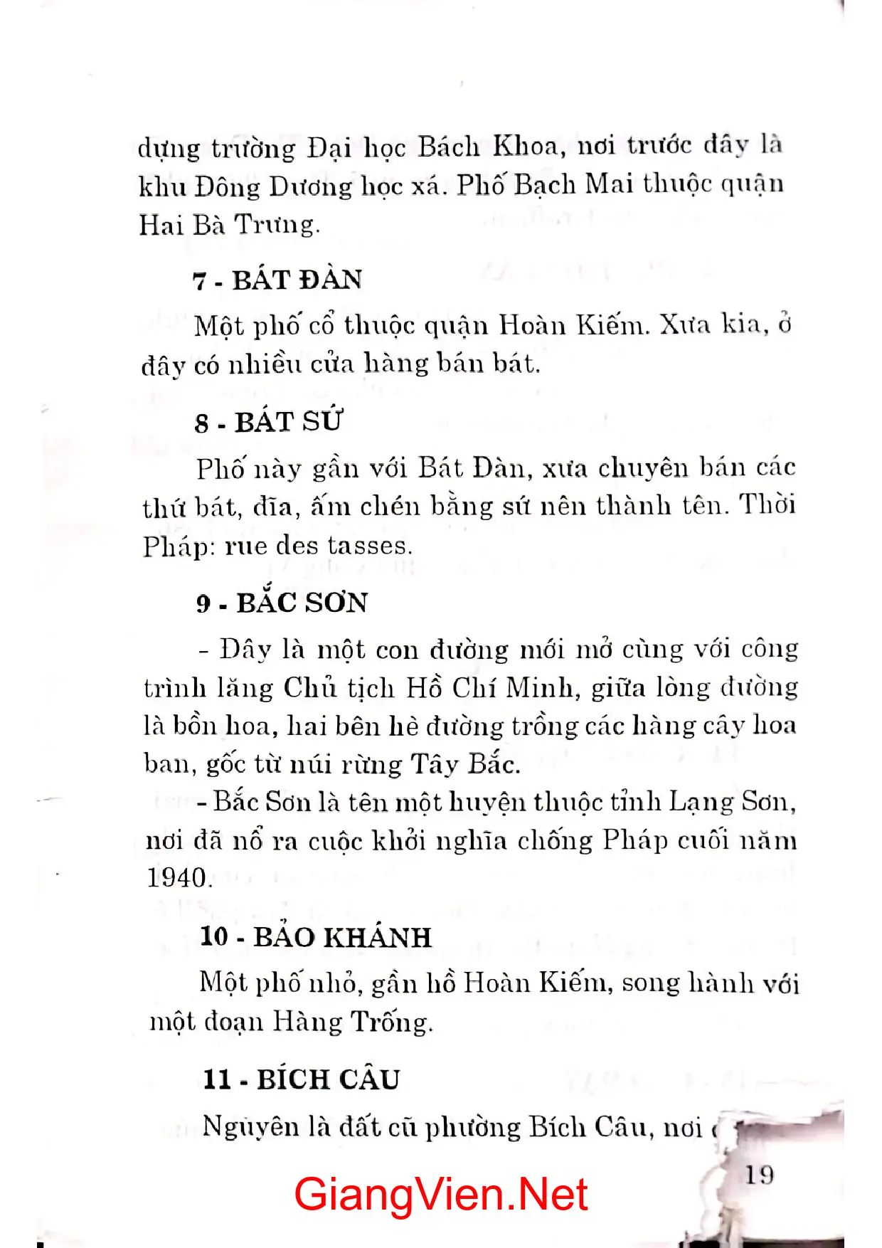 Mục lục chi tiết trang 3 sách Hà Nội phố làng biên niên sử