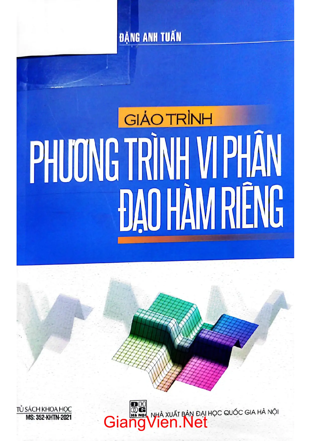 Ảnh bìa của Giáo trình phương trình vi phân đạo hàm riêng