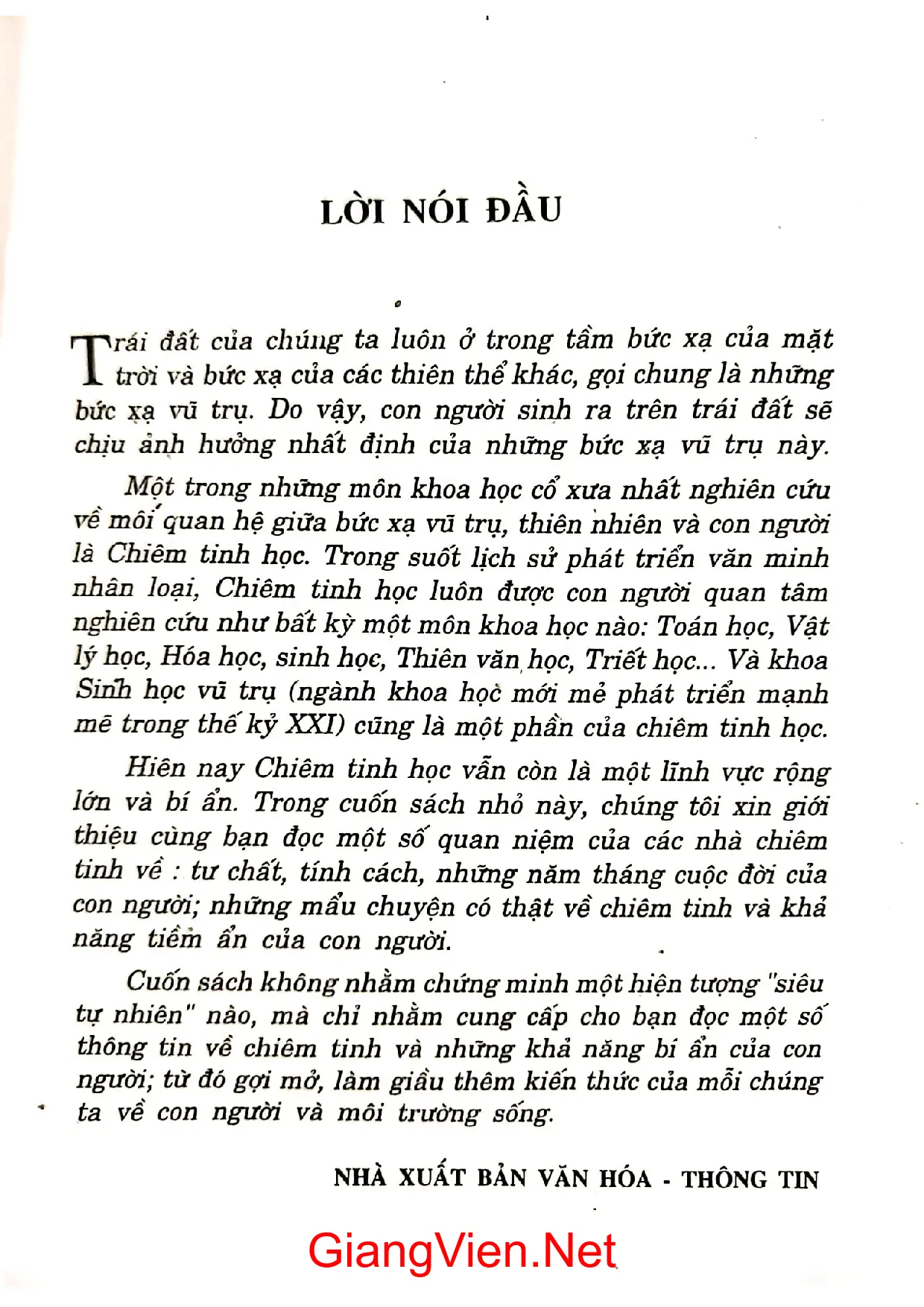 Ảnh minh họa nội dung cuốn sách: Đời người dưới con mắt nhà chiêm tinh