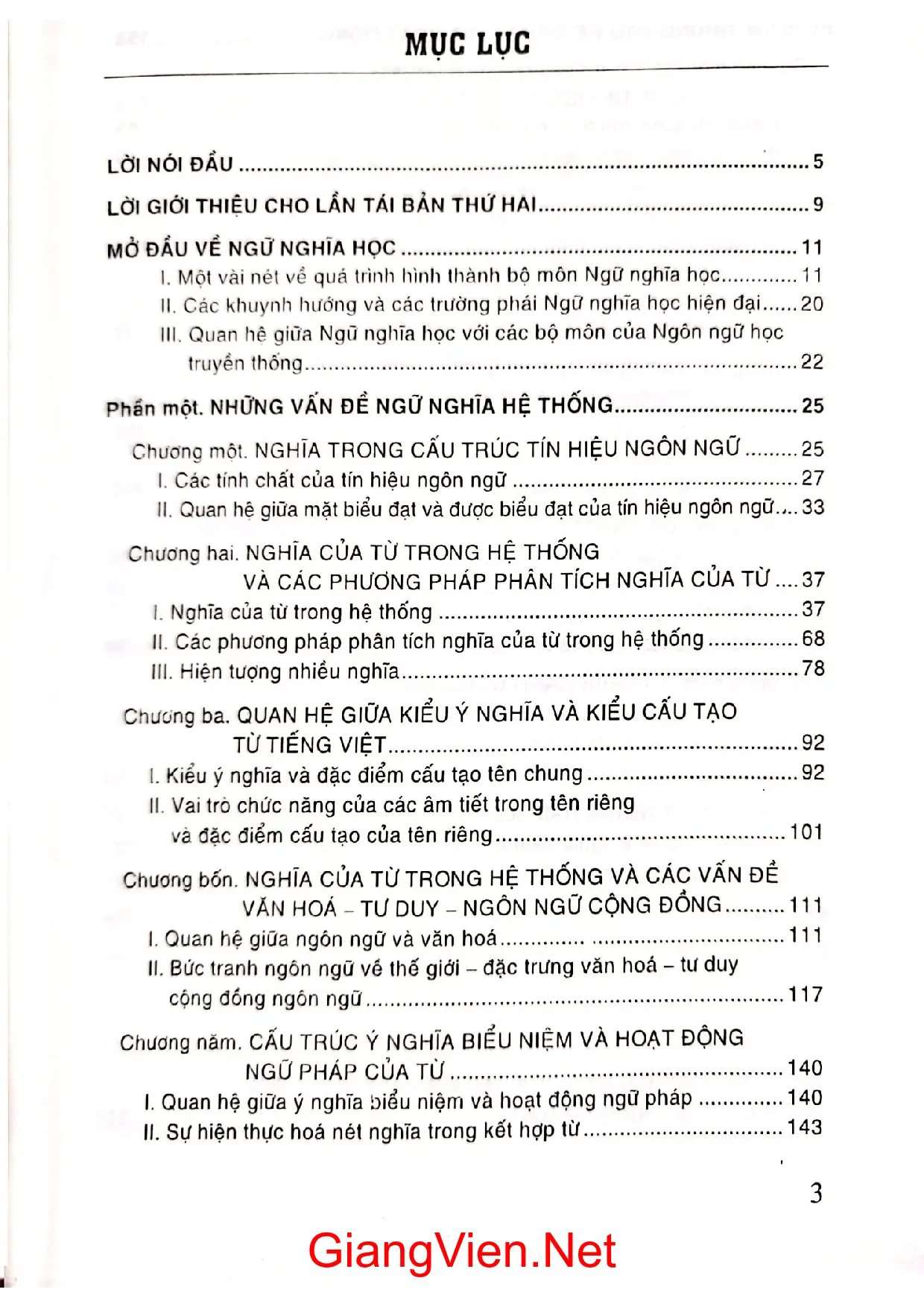 Trang bìa chính thức sách Ngữ nghĩa học từ bình diện hệ thống đến hoạt động