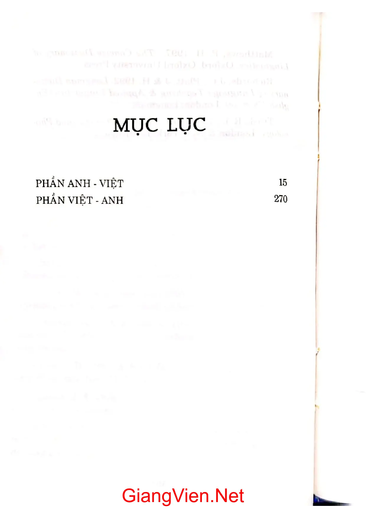 Ảnh minh họa nội dung cuốn sách: Từ điển thuật ngữ ngôn ngữ học đối chiếu Anh Việt