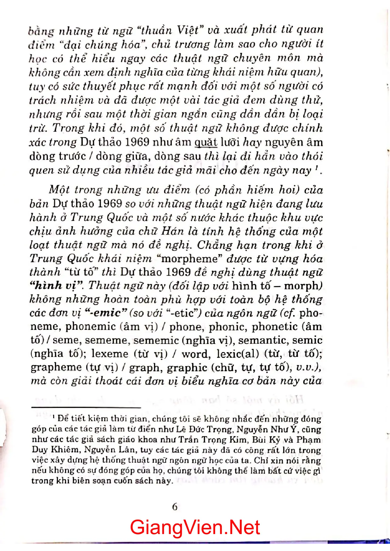 Ảnh minh họa nội dung cuốn sách: Từ điển thuật ngữ ngôn ngữ học đối chiếu Anh Việt