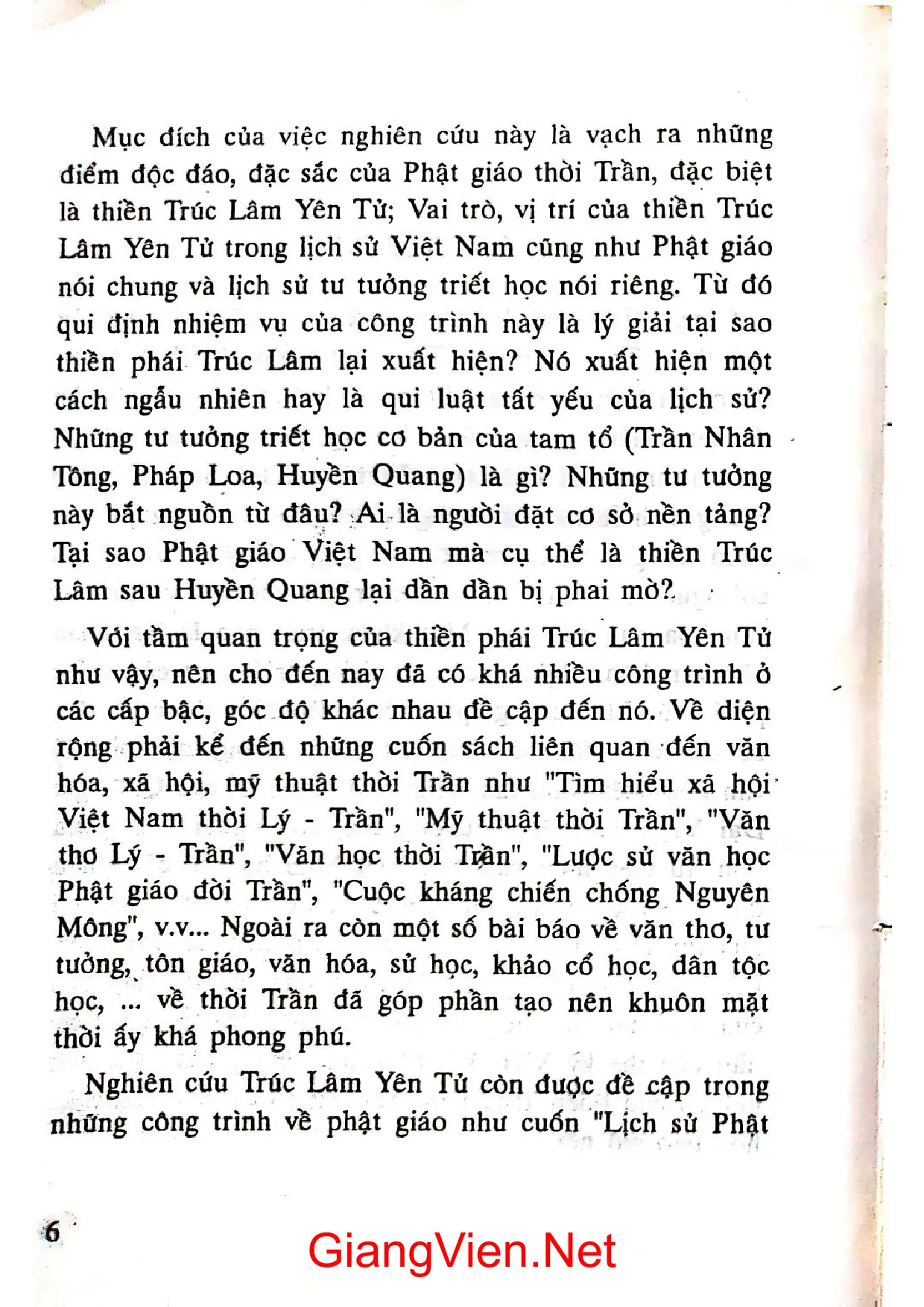Mục lục chi tiết trang 2 sách Lược khảo tư tưởng thiền Trúc Lâm Việt Nam