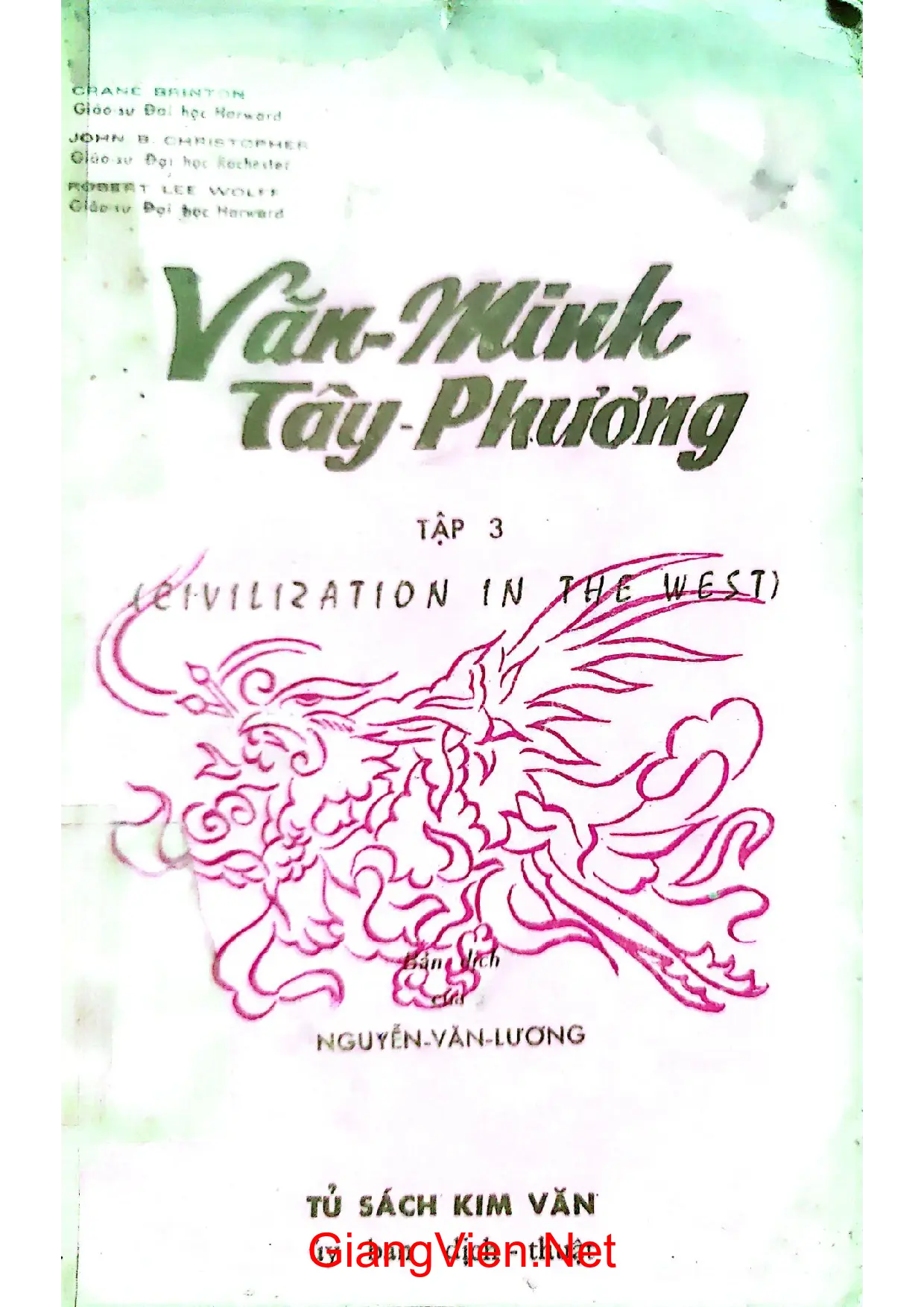 Ảnh bìa của Văn minh Tây phương tập 3