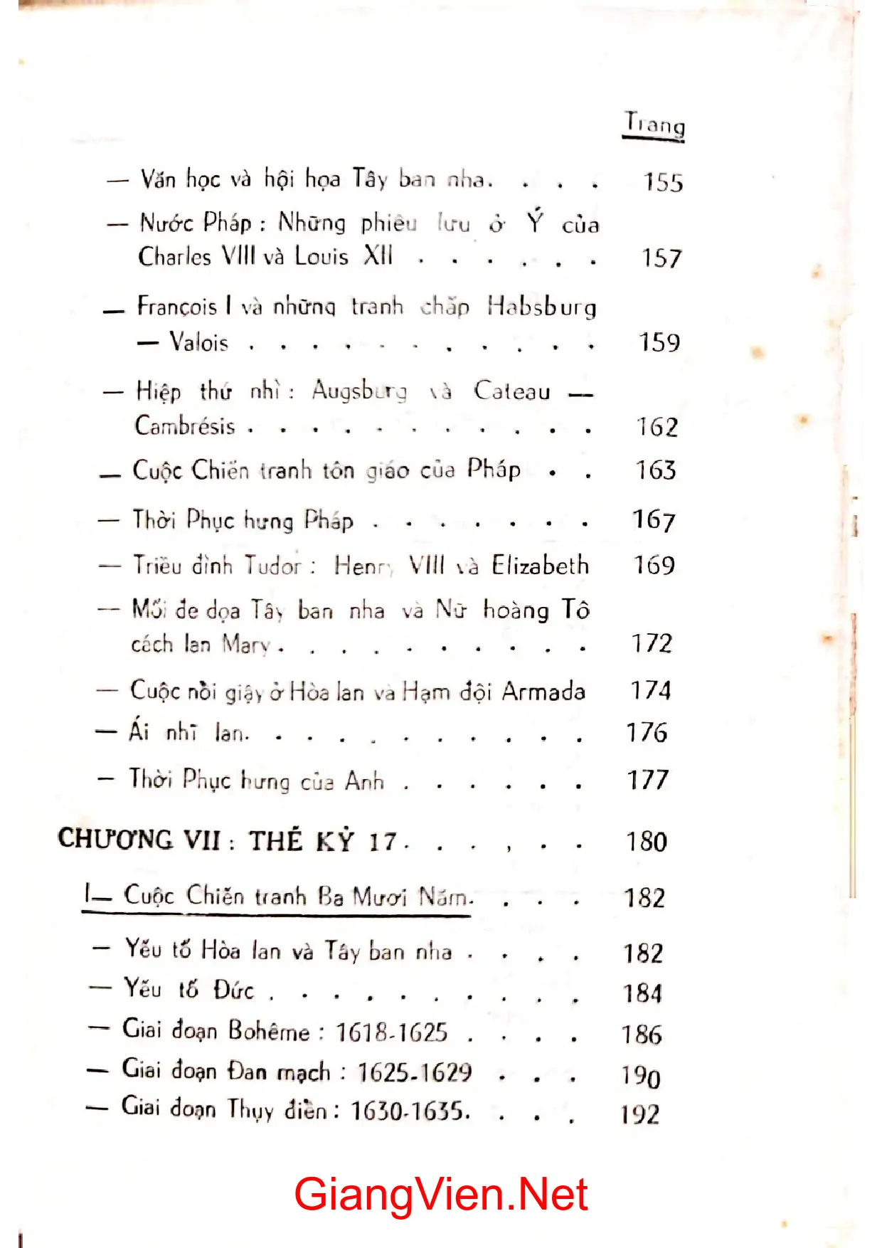 Nội dung trang phụ bản giới thiệu sách Văn minh Tây phương tập 2