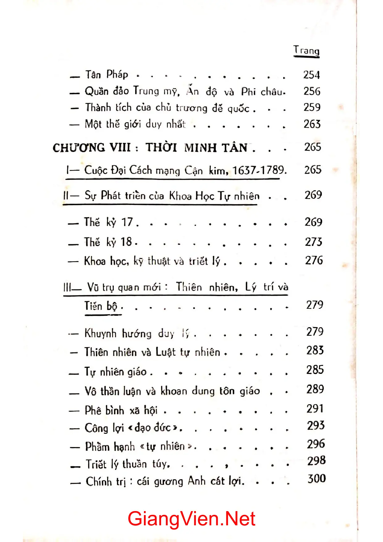 Nội dung mục lục và hình ảnh sách Văn minh Tây phương tập 2 - Trang 6