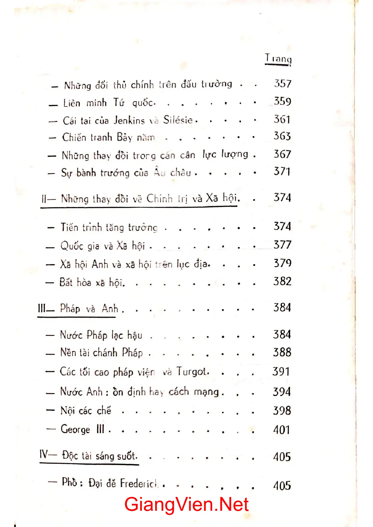 Nội dung mục lục và hình ảnh sách Văn minh Tây phương tập 2 - Trang 8