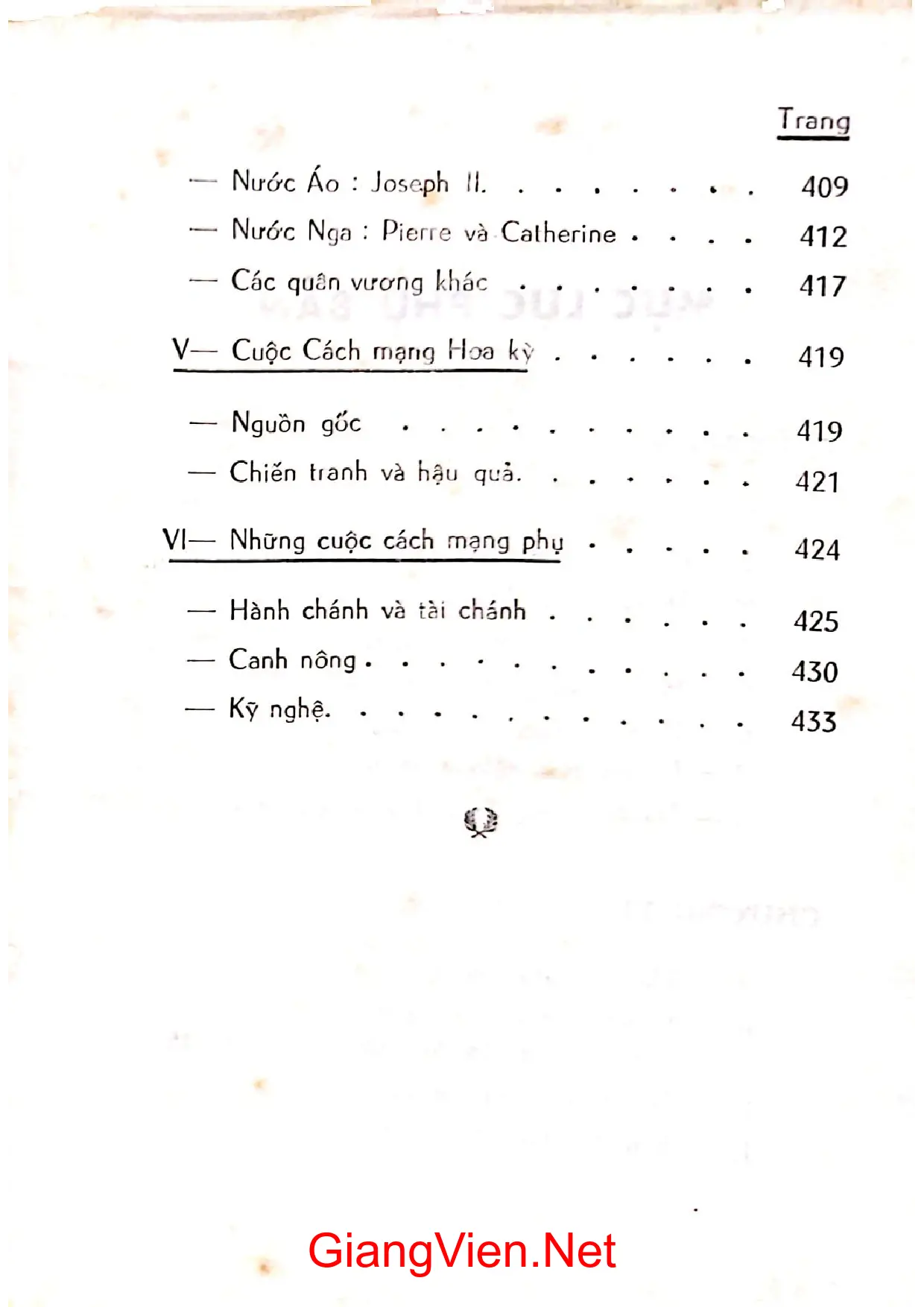 Nội dung mục lục và hình ảnh sách Văn minh Tây phương tập 2 - Trang 9
