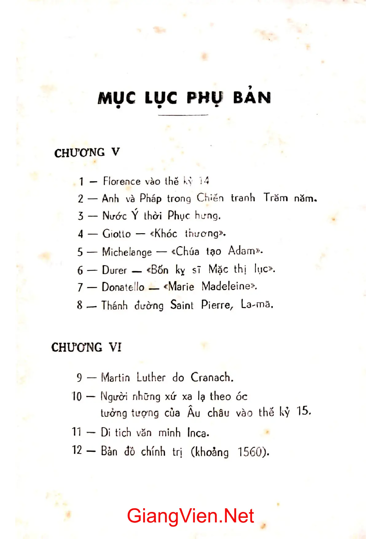 Nội dung mục lục và hình ảnh sách Văn minh Tây phương tập 2 - Trang 10