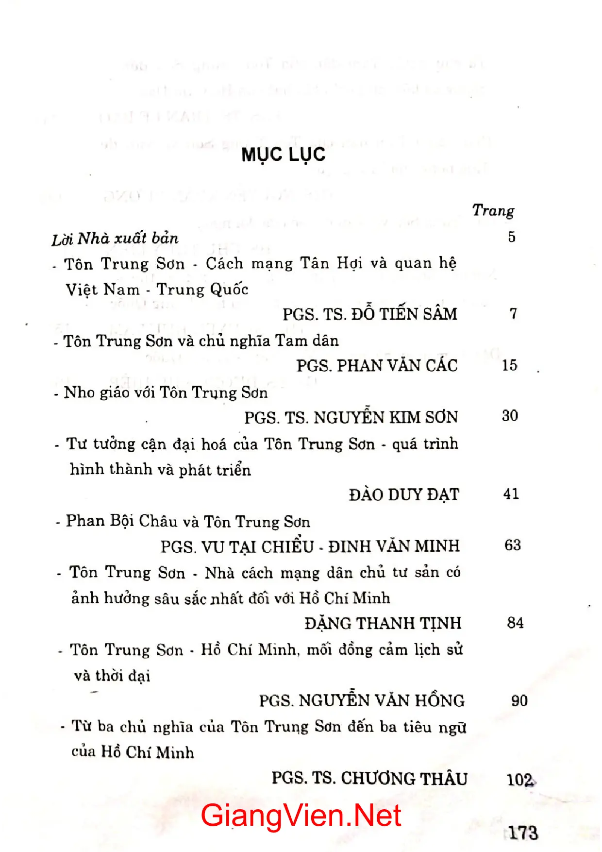Trang bìa chính thức sách Tôn Trung Sơn cách mạng Tân Hợi và quan hệ Việt Nam Trung Quốc