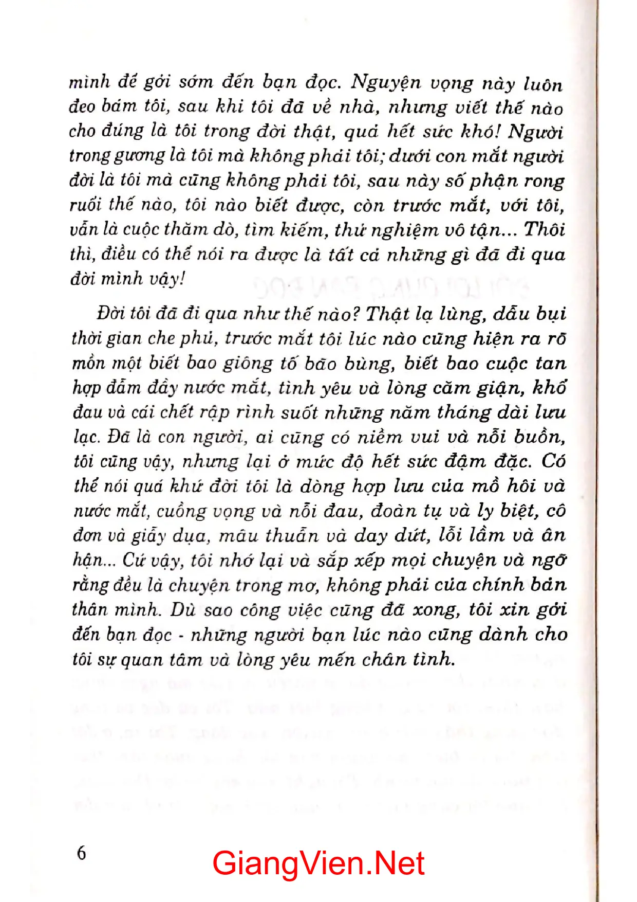Ảnh minh họa nội dung cuốn sách: Chuyện đời tôi Quỳnh Dao