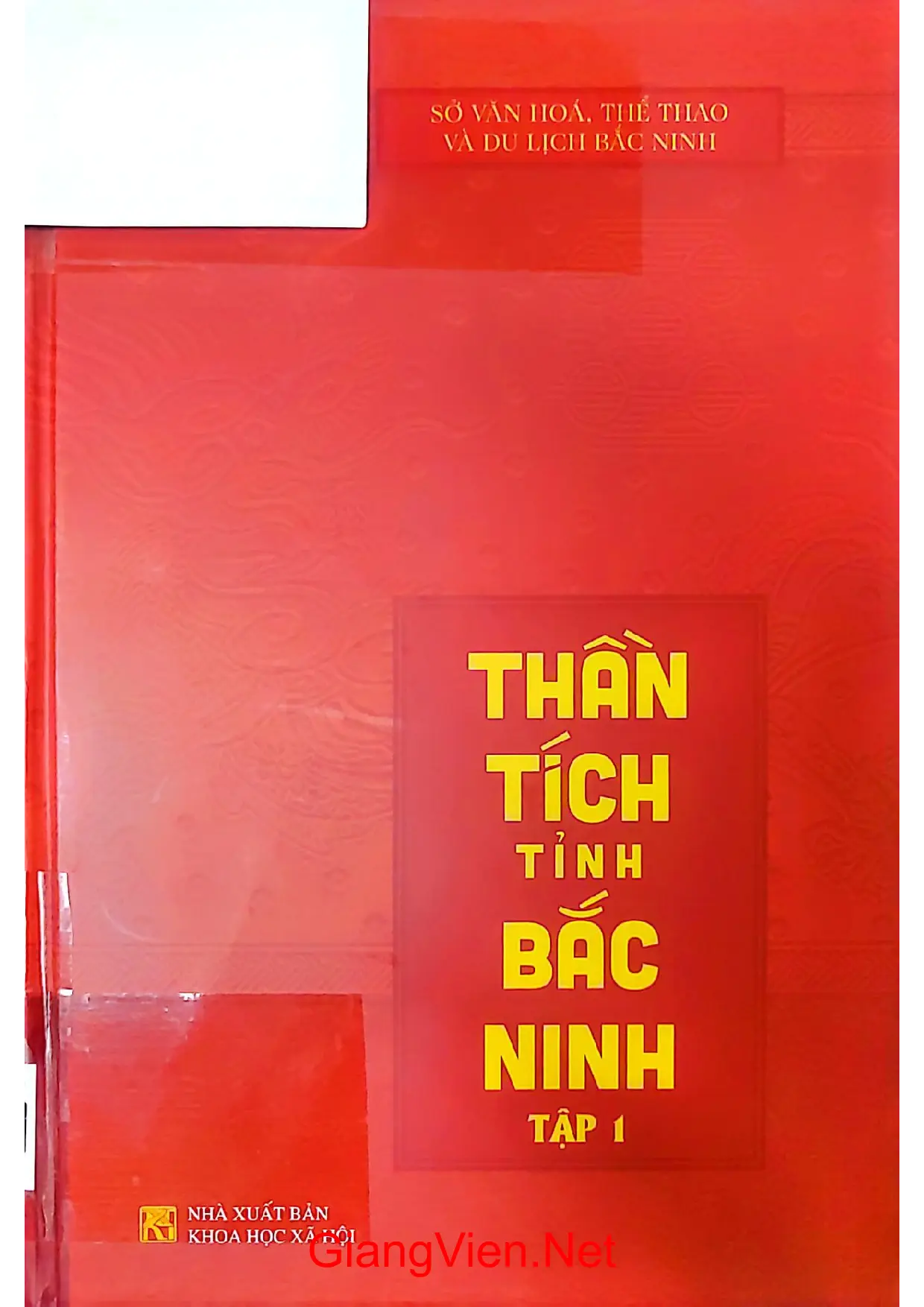 Ảnh bìa của Thần tích tỉnh Bắc Ninh tập 1
