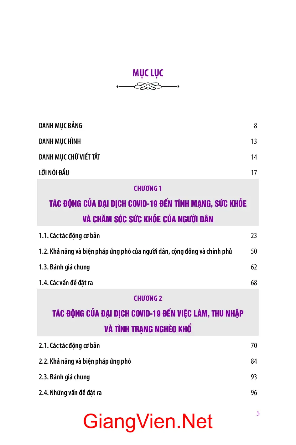 Trang bìa chính thức sách Tác động xã hội ứng phó và vượt qua đại dịch covid 19 ở Việt Nam