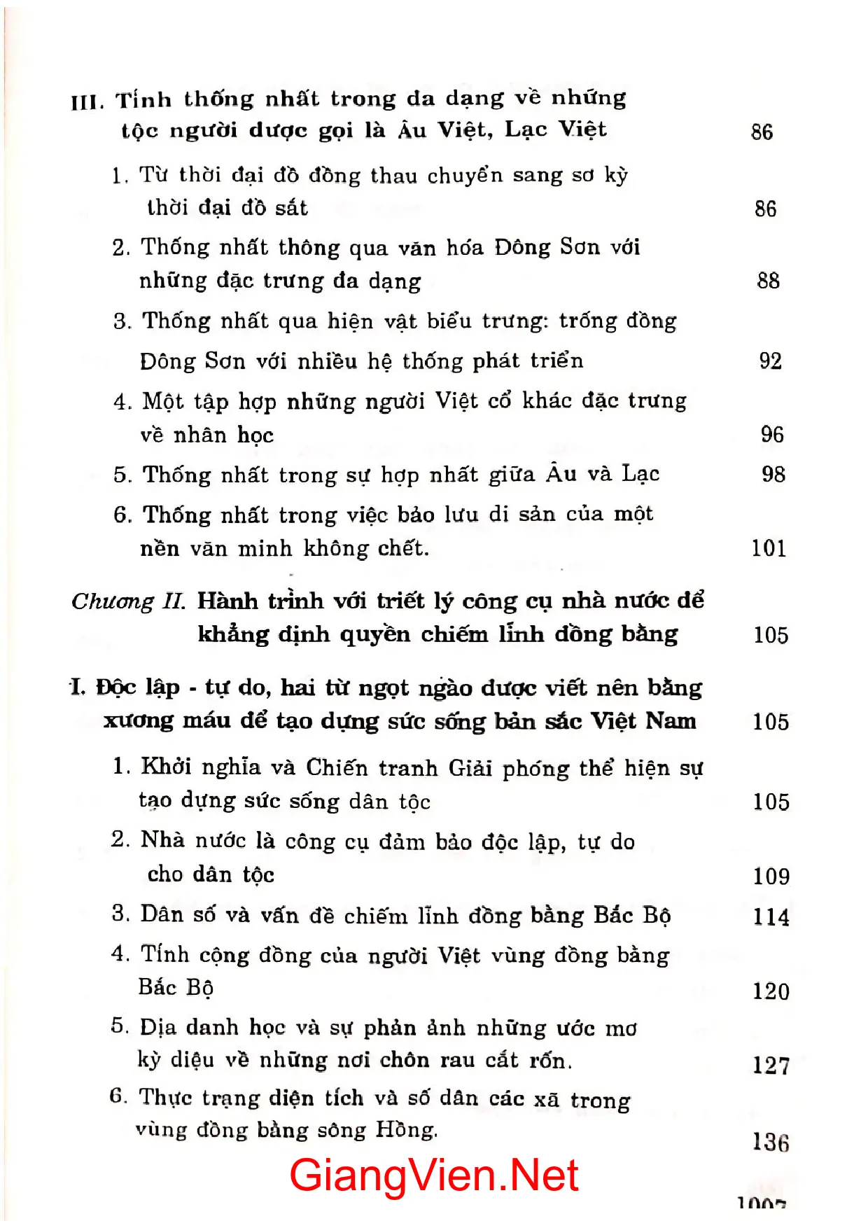 Mục lục chi tiết trang 2 sách Lịch sử nhà máy dệt lụa Nam Định