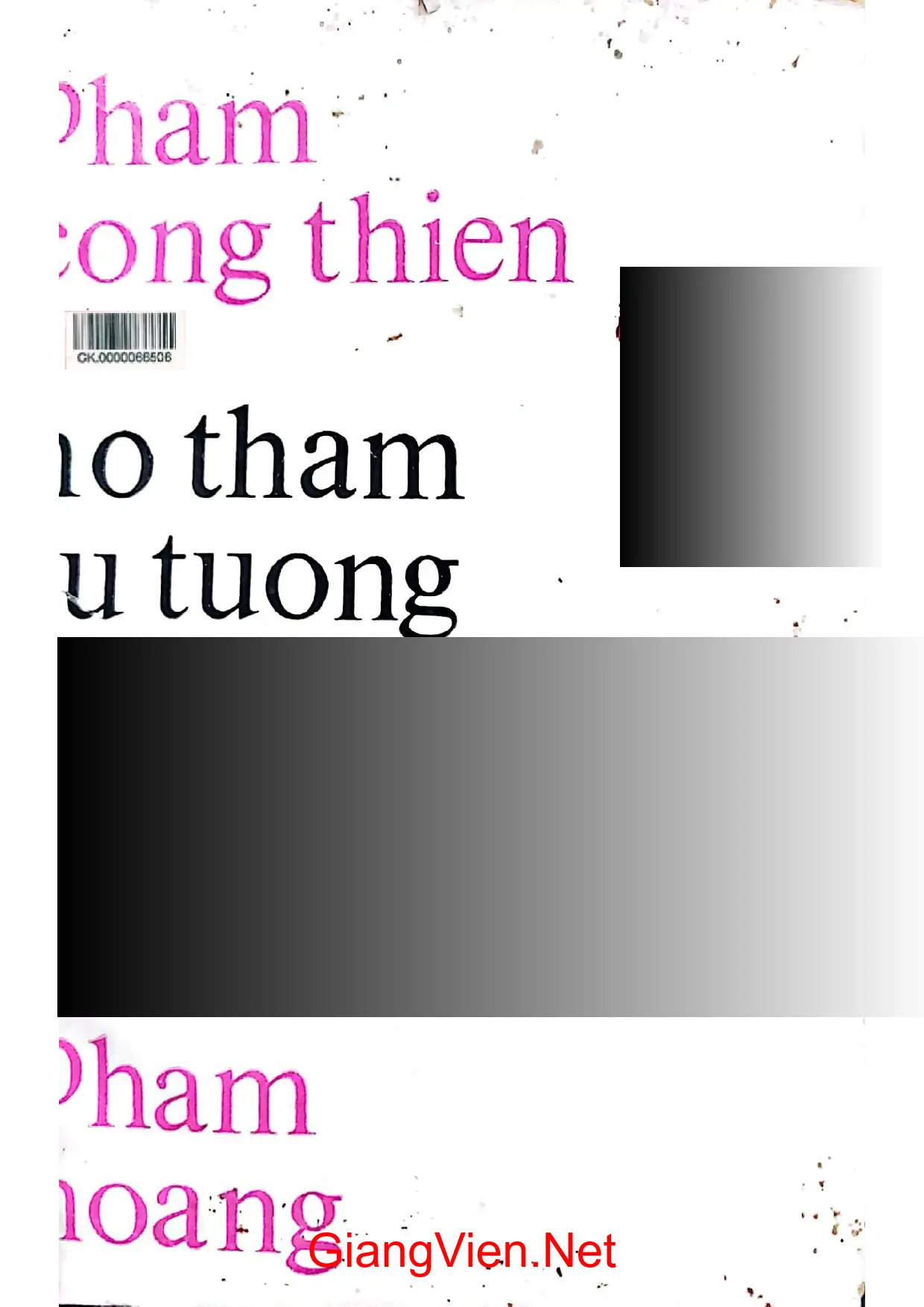 Ảnh bìa của Hố thẳm tư tưởng