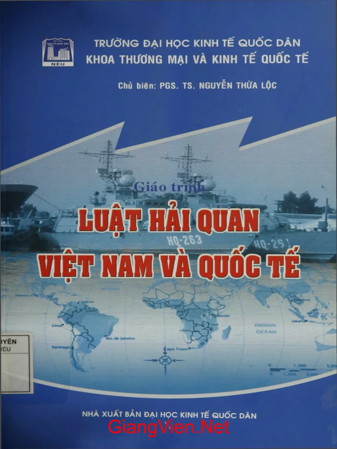 Ảnh bìa của Giáo trình Luật hải quan