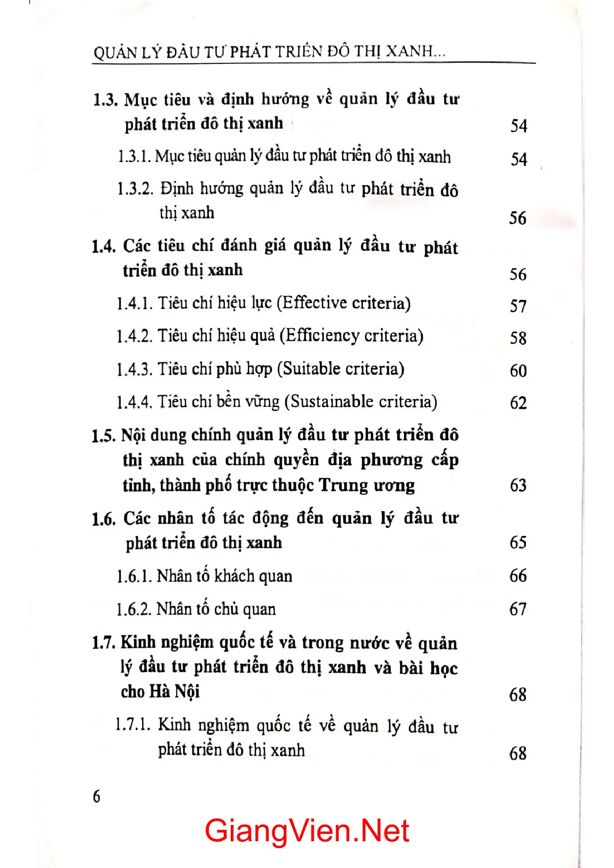 Ảnh minh họa nội dung cuốn sách: Quản lý đầu tư phát triển đô thị xanh ở thành phố Hà Nội